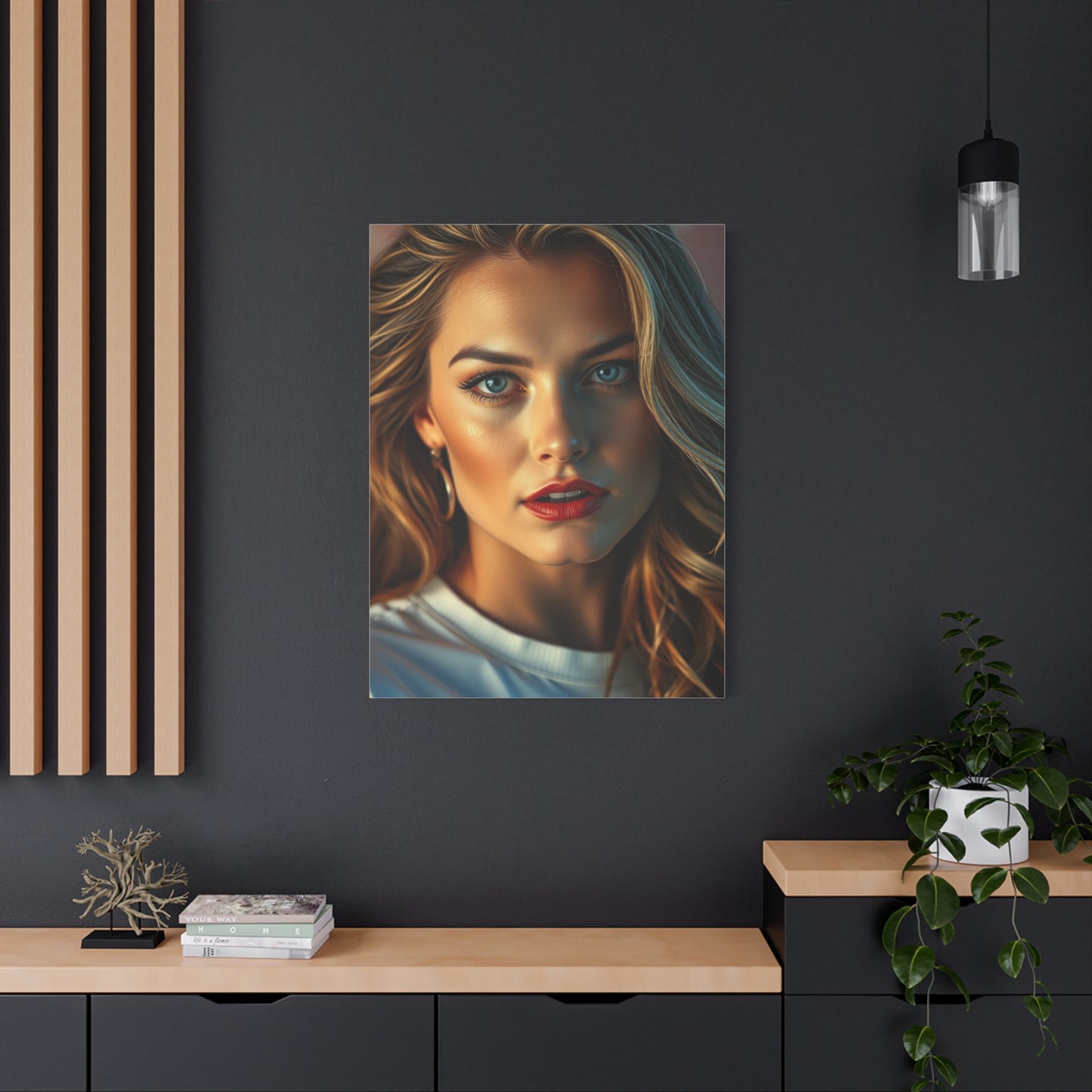 Moss Muse Masterpiece Canvas Wall Art & Canvas Print