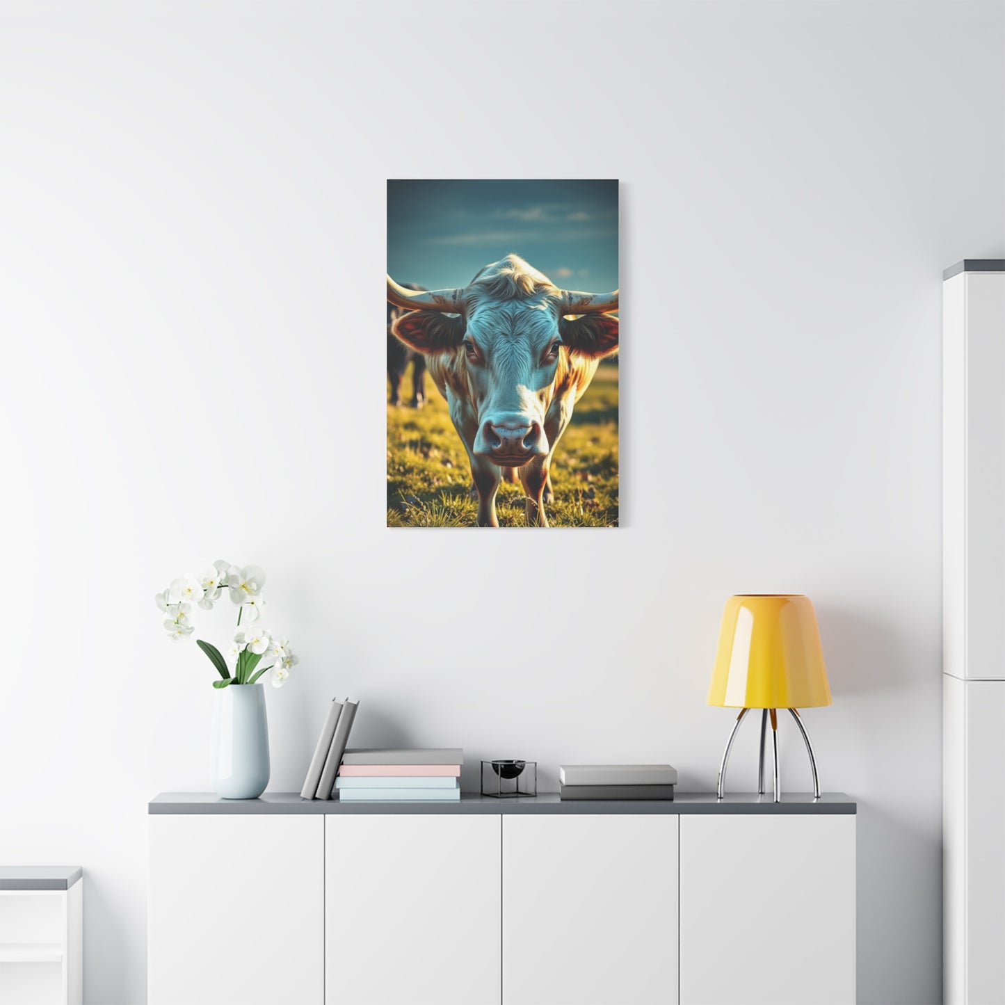 Aurochs Reverie Art Canvas Wall Art & Canvas Print