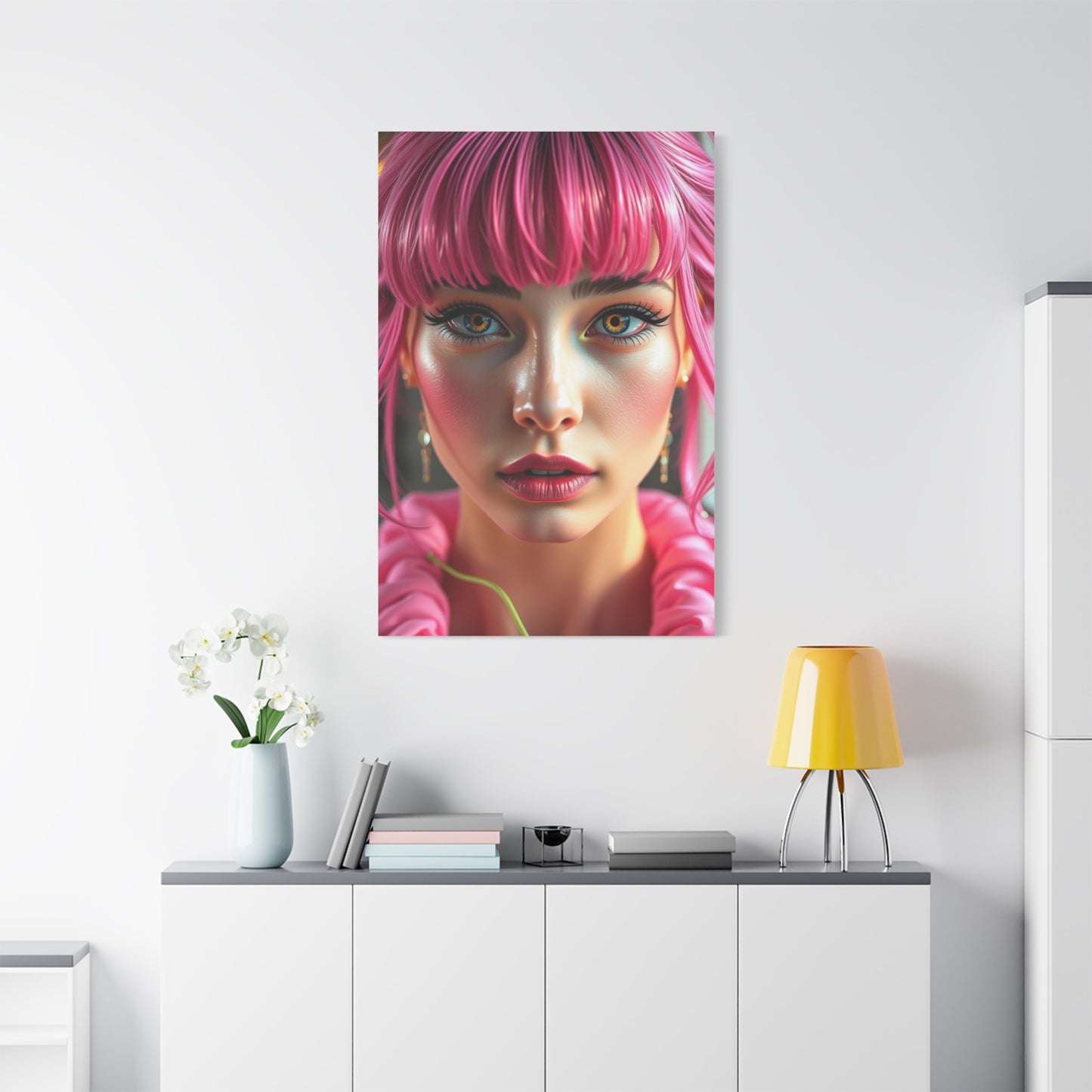 Petal Radiance Canvas Wall Art & Canvas Print