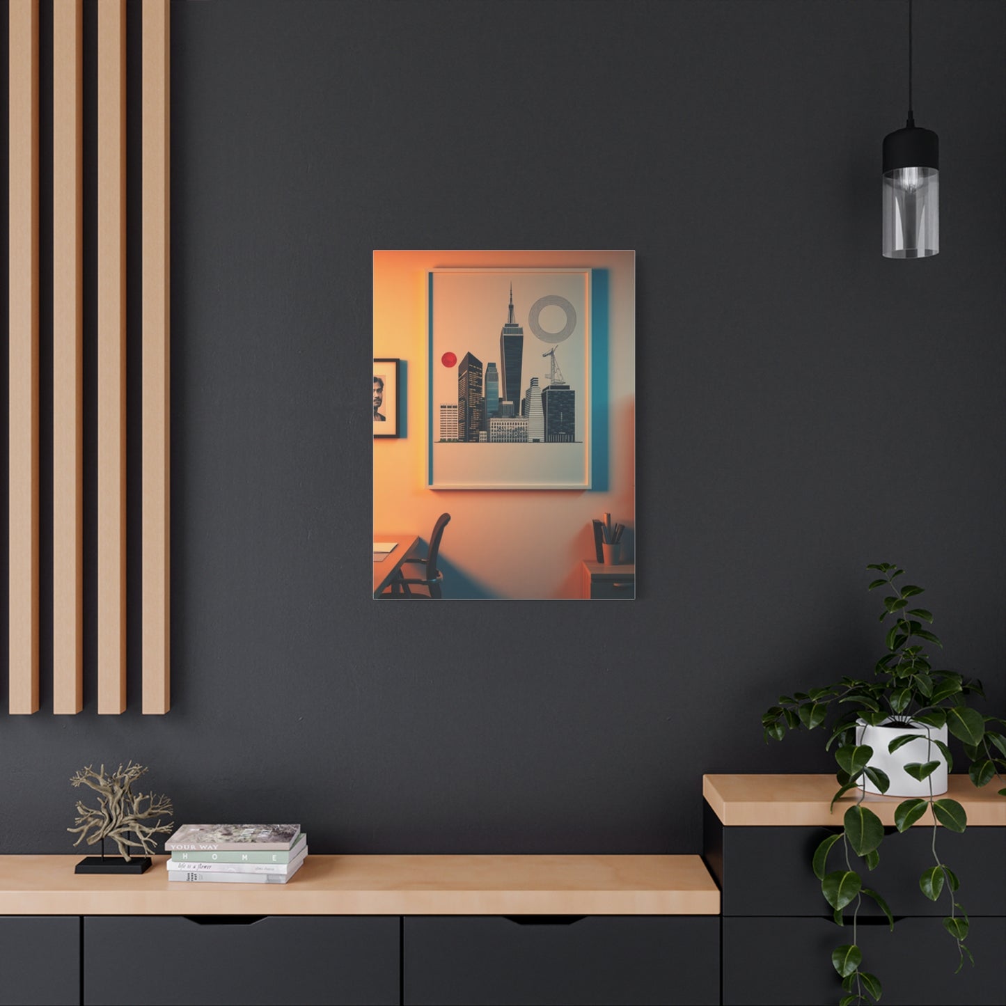 Luxe Bureau Tableau Wall Art & Canvas Print