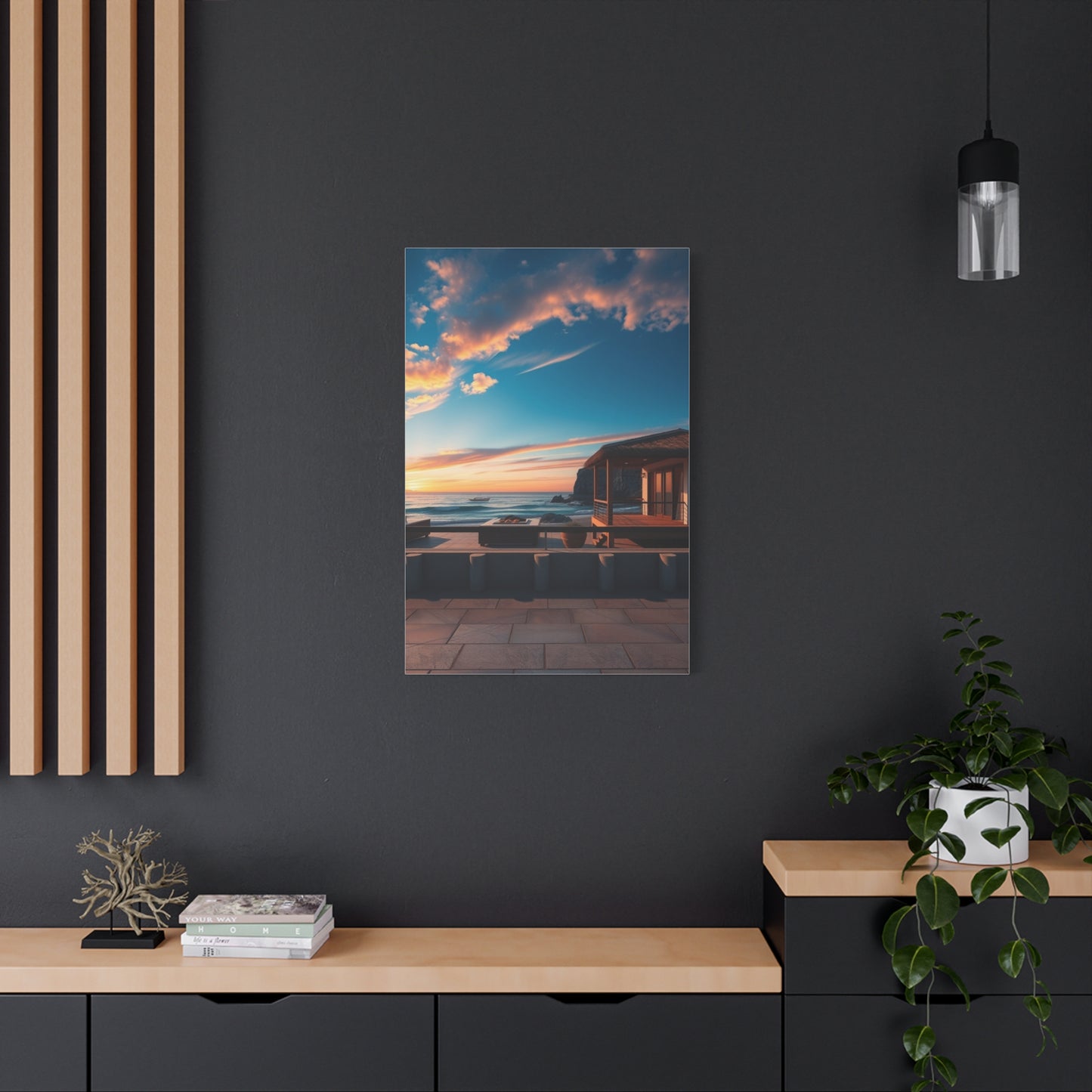 Seaside Serenity Canvas Wall Art & Canvas Print