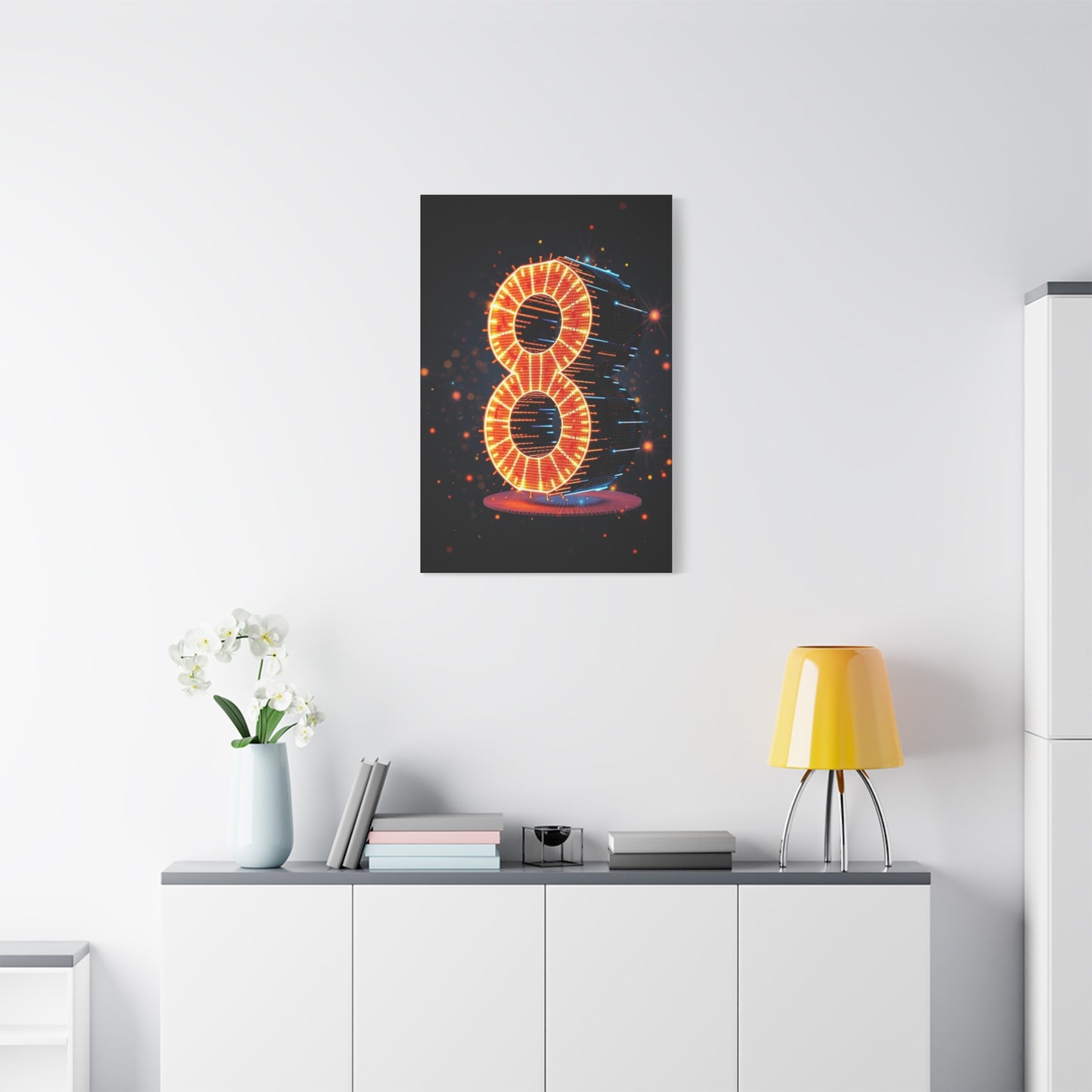 Supreme Numbers Art Collection Wall Art & Canvas Print