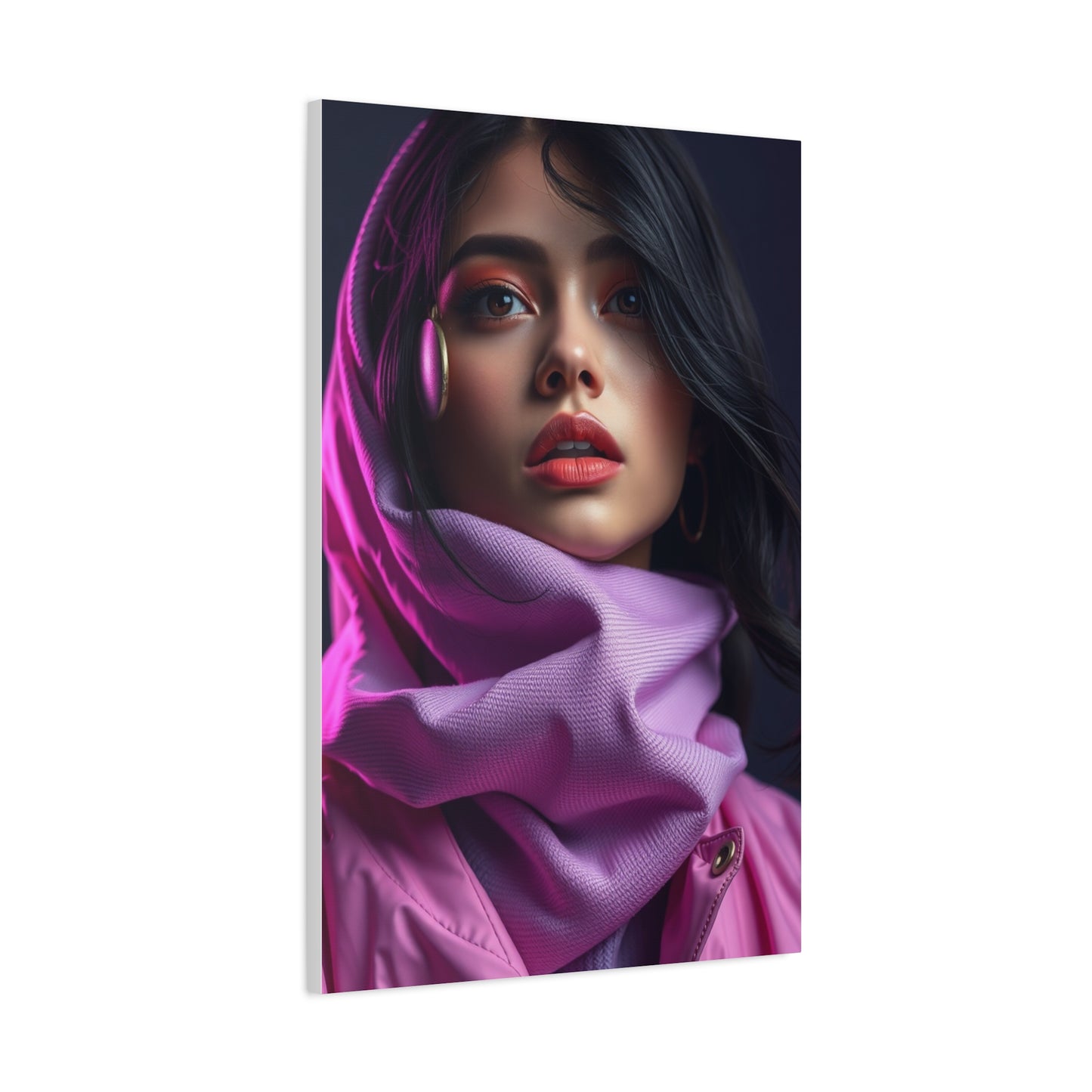 Haute Elegance Wall Portrait