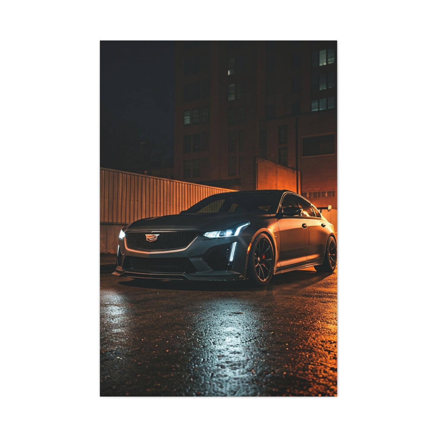 Cadillac CT5-V Blackwing Metropolitan Aggression Wall Art & Canvas Prints