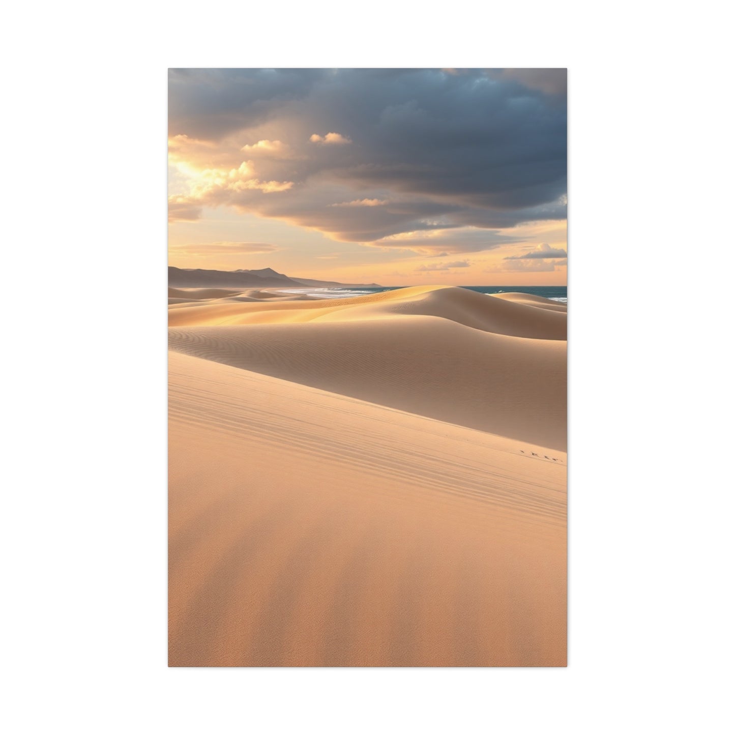 Coastal Sand Dunes Art Supreme Gallery Wall Art & Canvas Print