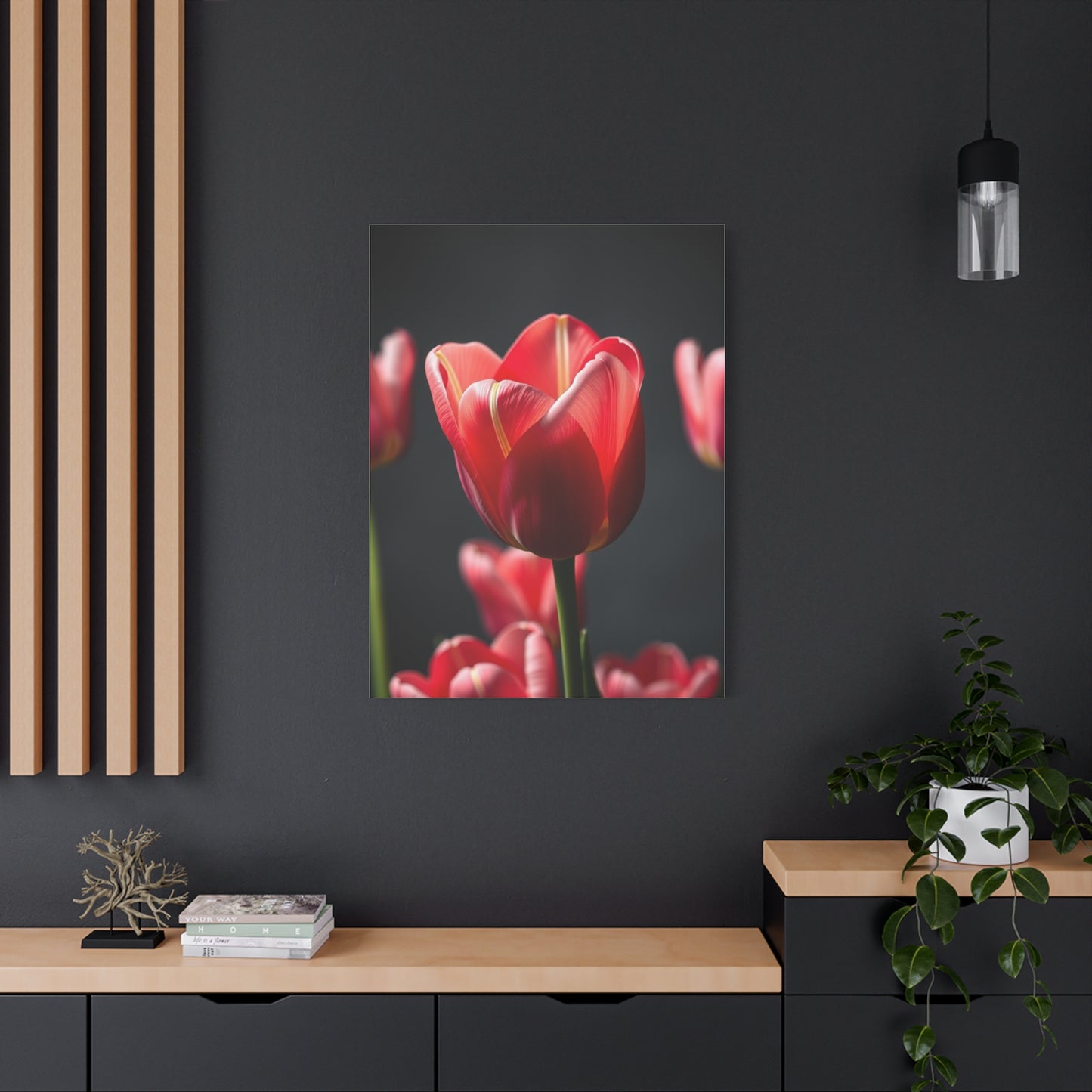 Masterpiece Tulip Flower Art Vision Wall Art & Canvas Print