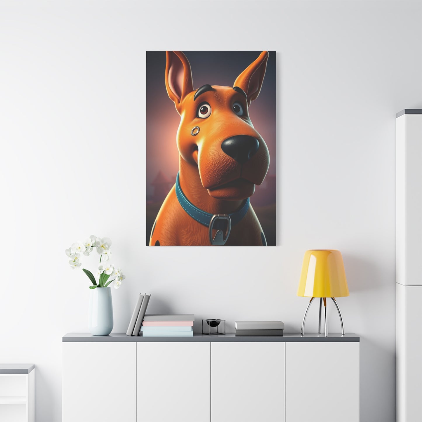 Supreme Scooby-Doo (TV Series) Characters Art Collection Wall Art & Canvas Print