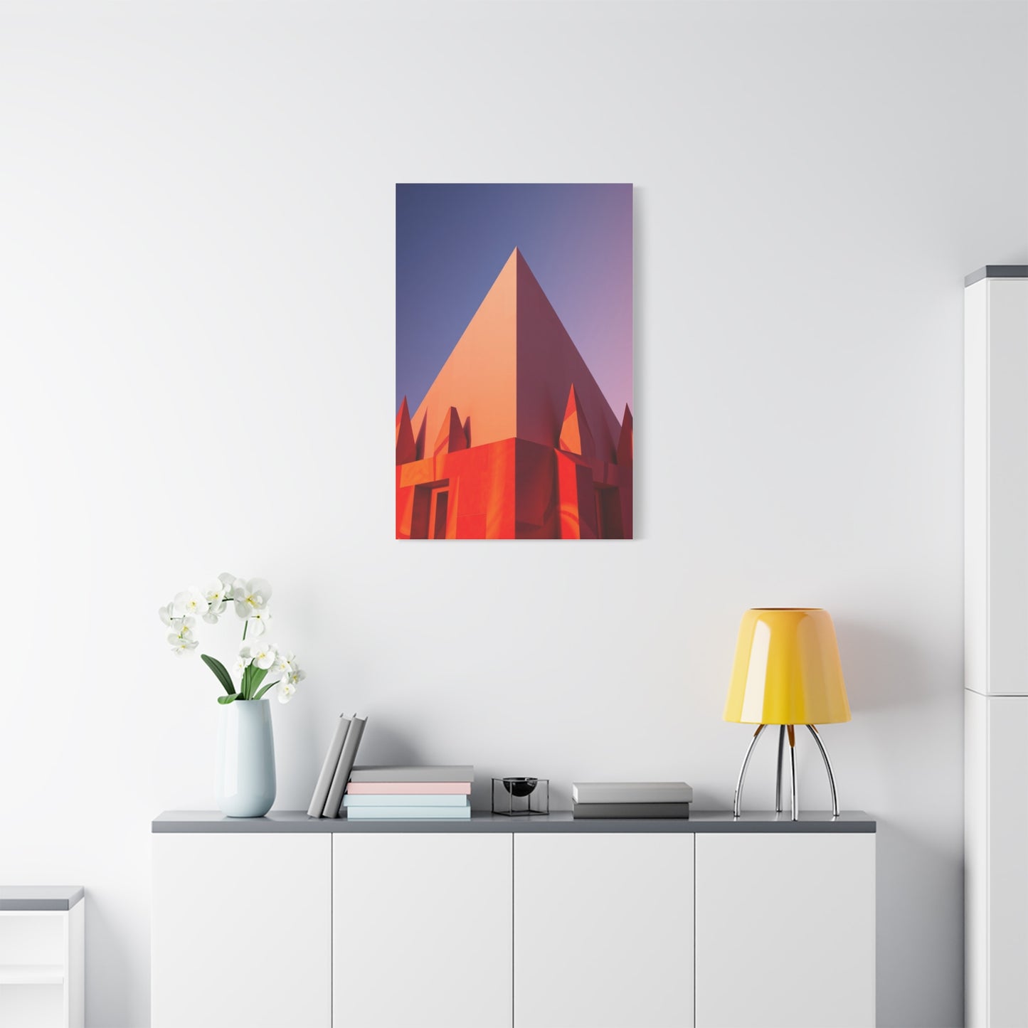 Prismatic Geometric Radiance Wall Art & Canvas Print