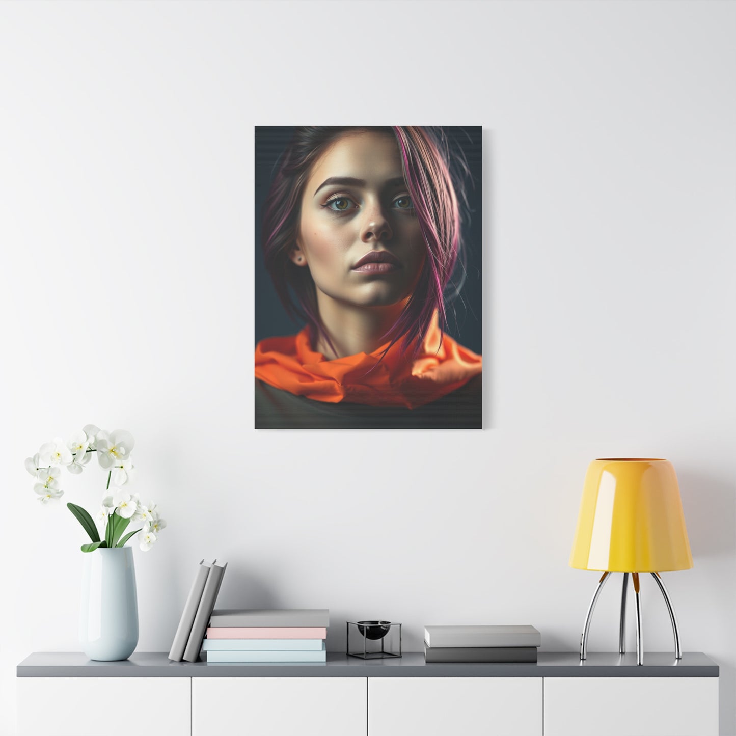 Supreme Magenta Art Collection Wall Art & Canvas Print