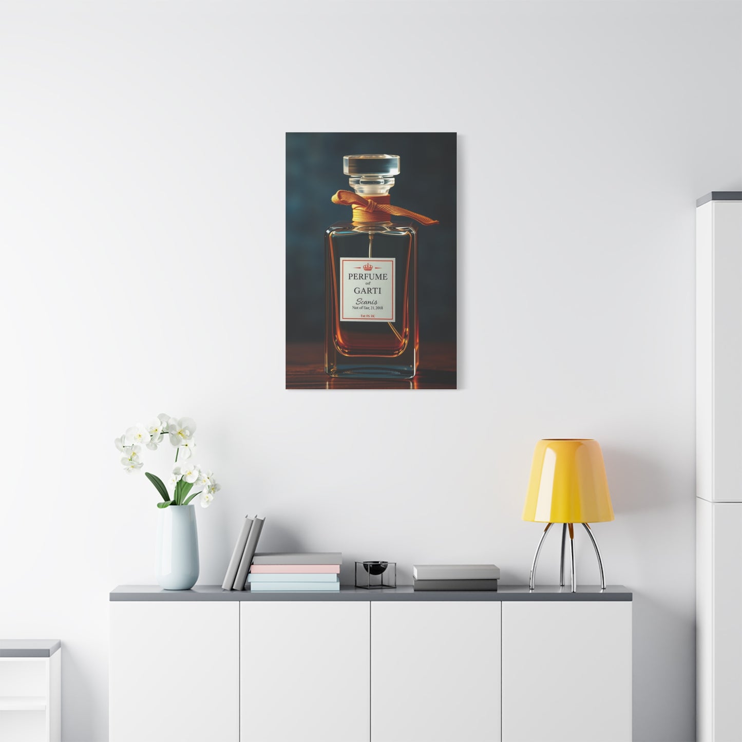 Perfume Bottle Art Luxury Canvas Wall Art & Canvas Print