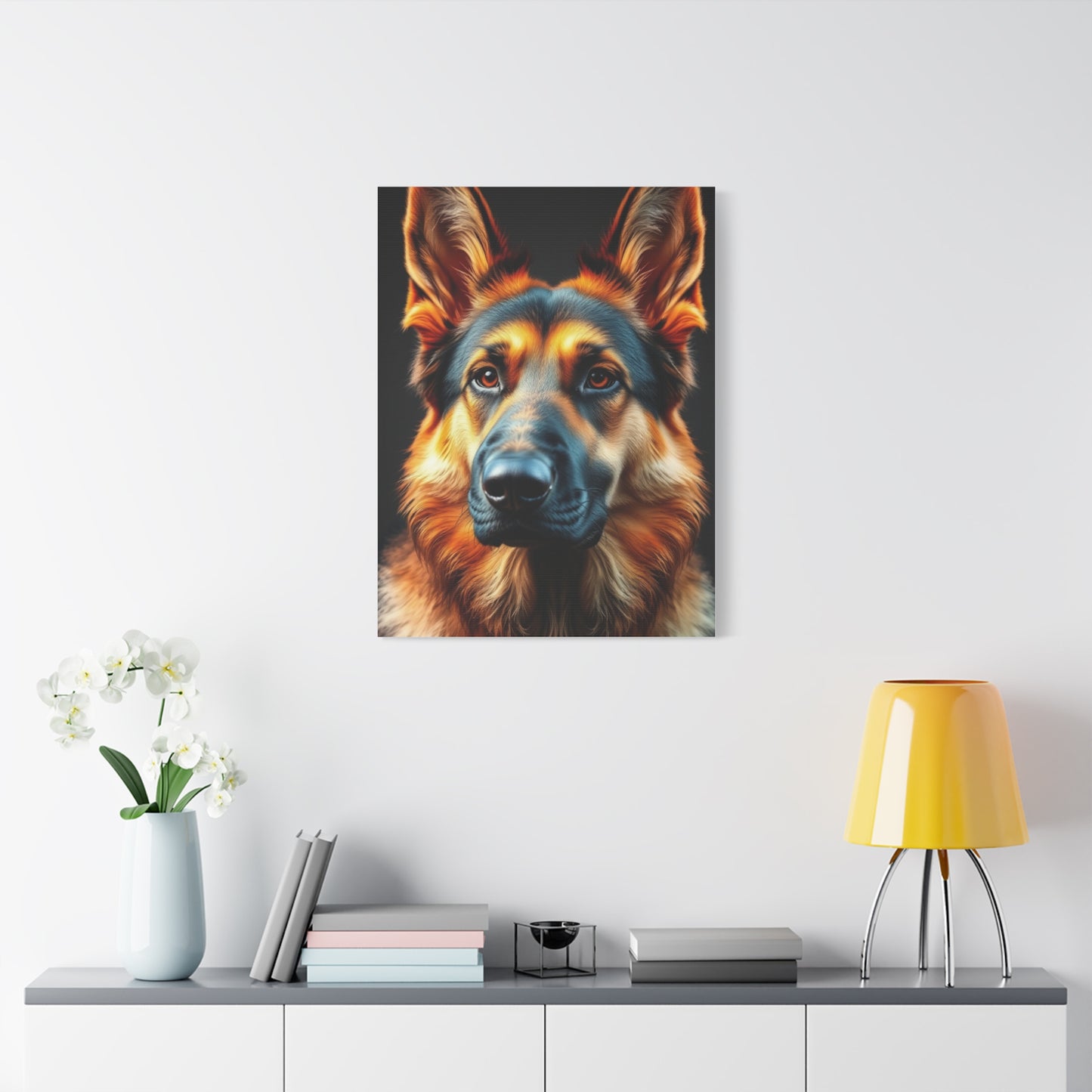 German Shepherd Art Supreme Gallery Wall Art & Canvas Print