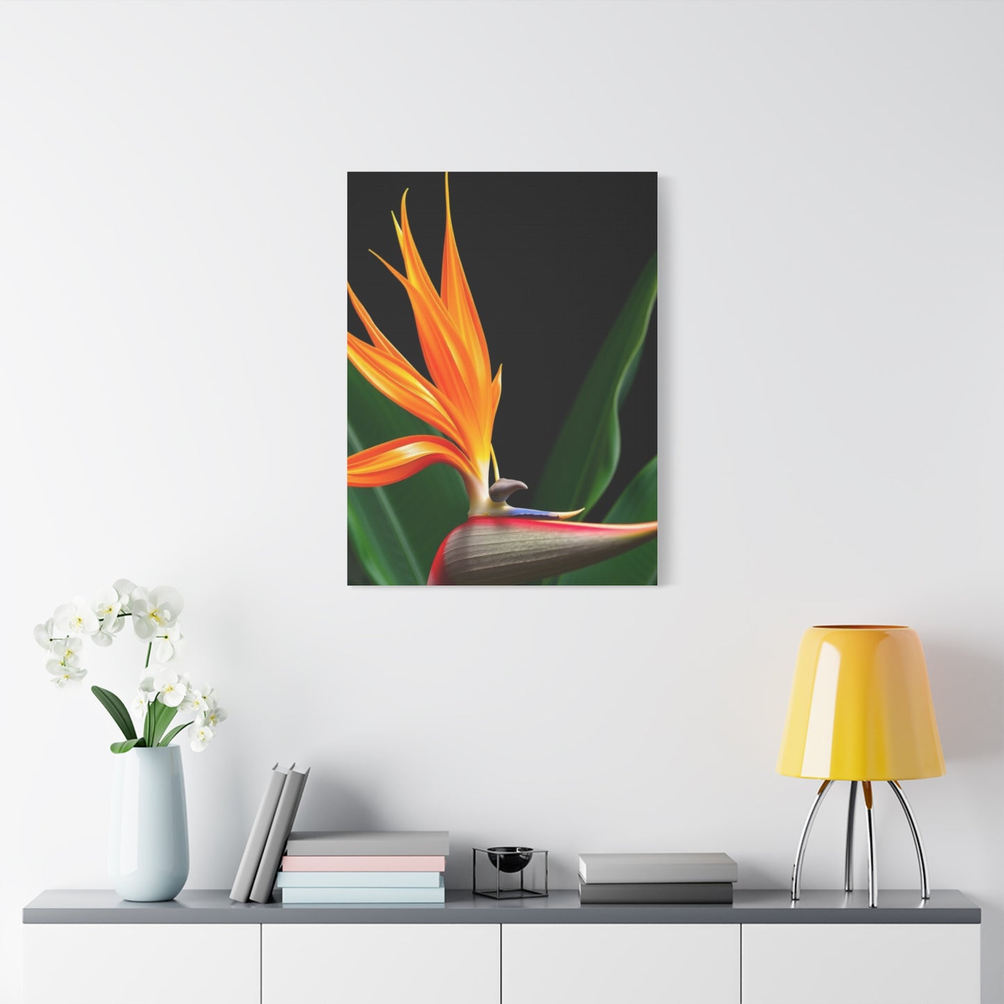 Bird of Paradise Plant Art Refined Canvas Wall Art & Canvas Print