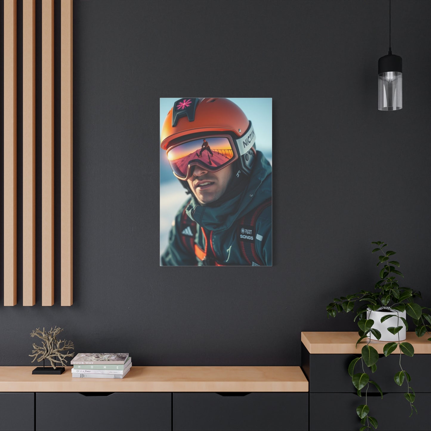 Skiing Art Supreme Gallery Wall Art & Canvas Print