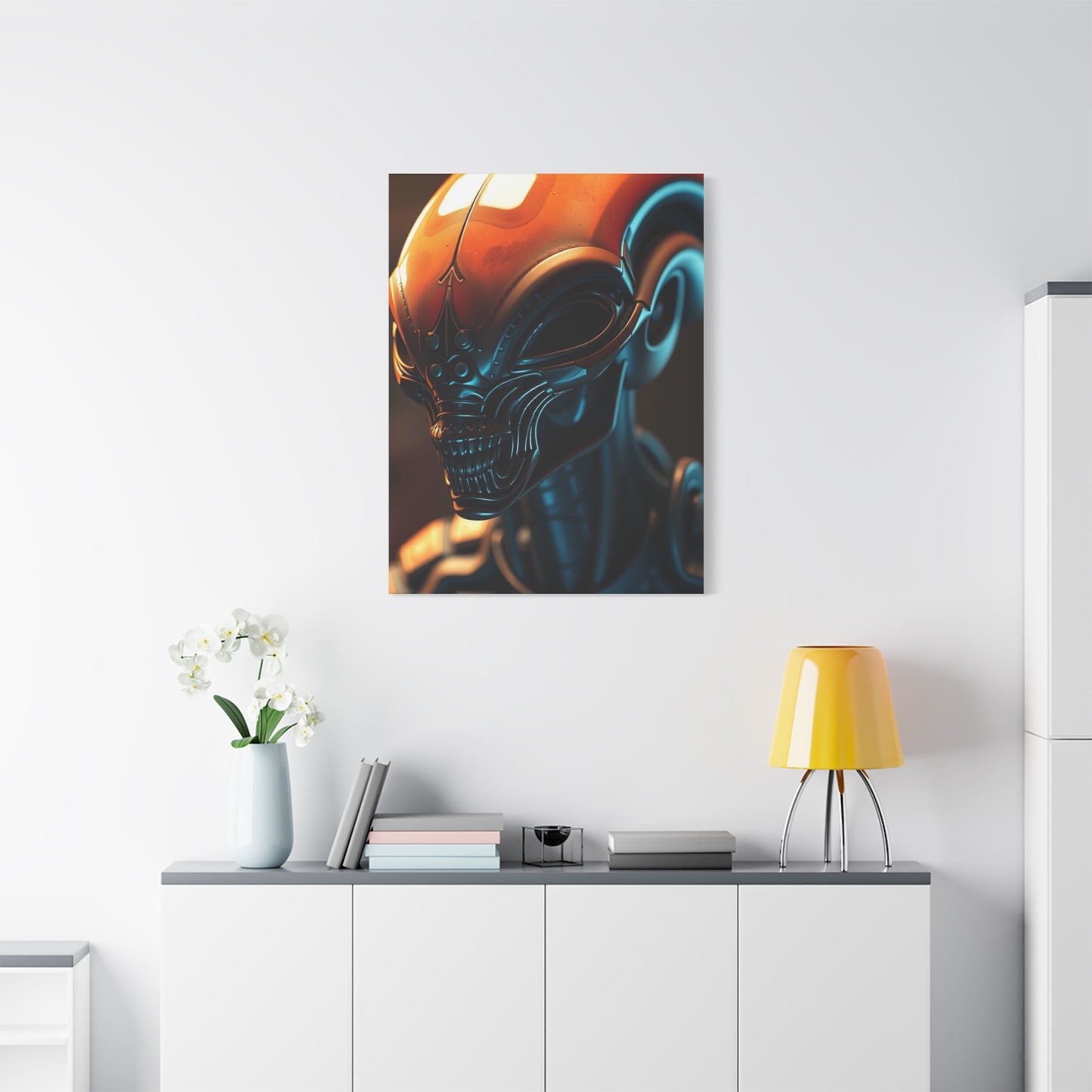 Elite Alien Art Vision Wall Art & Canvas Print