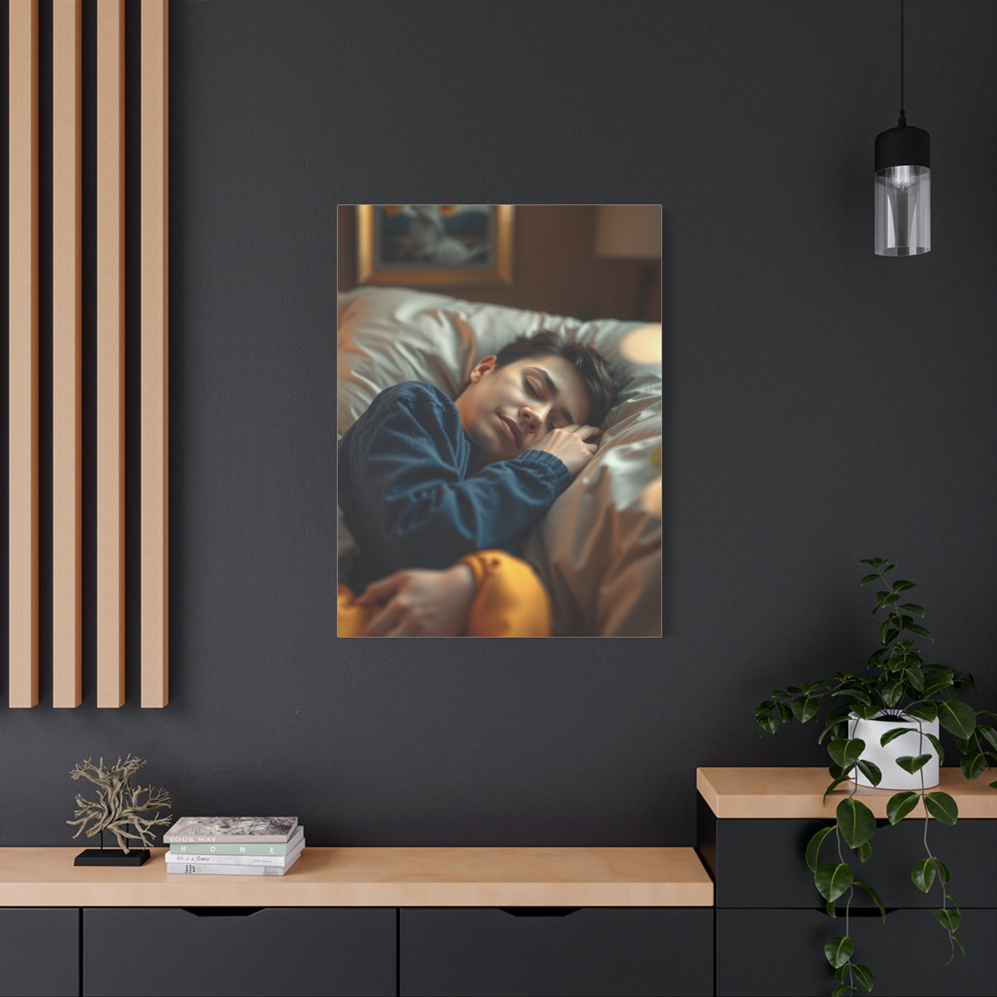 Vision Sleeping & Napping Art Art Wall Art & Canvas Print
