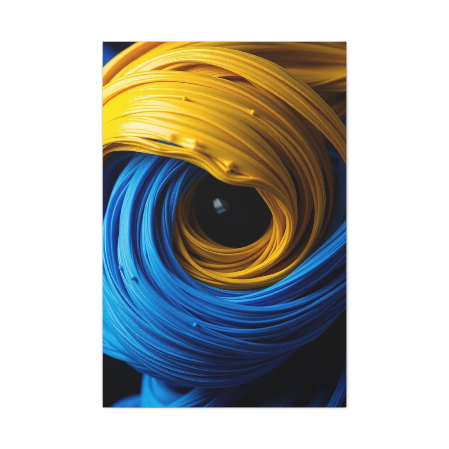 Elite Blue & Yellow Art Vision Wall Art & Canvas Print