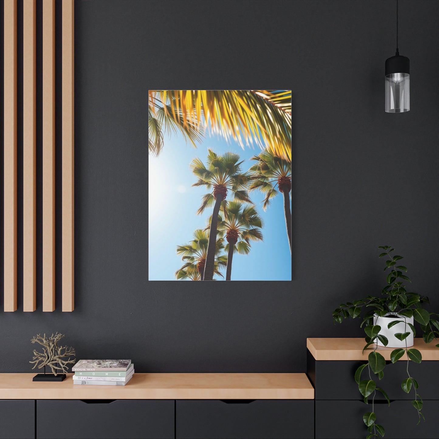Palms of Paradise Canvas Wall Art & Canvas Print