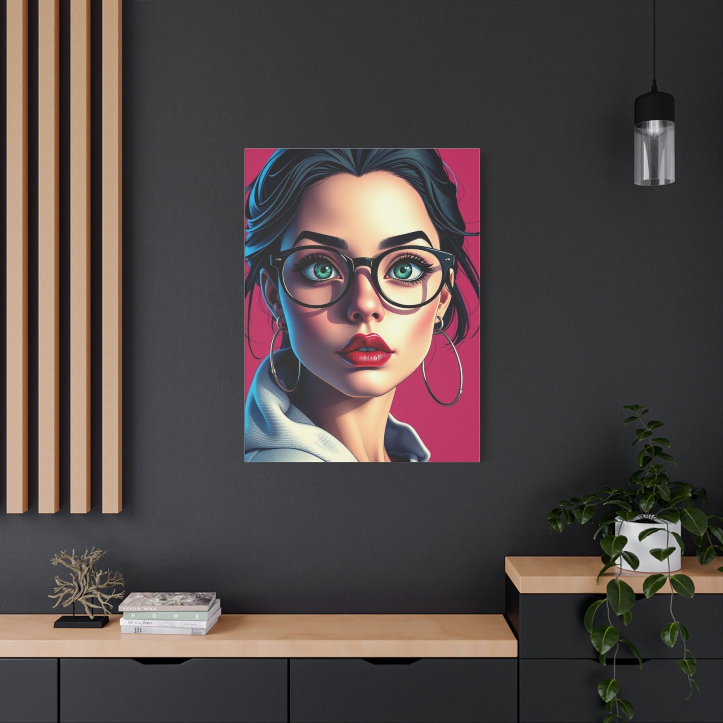 Whimsical Vivid Canvas Wall Art & Canvas Print