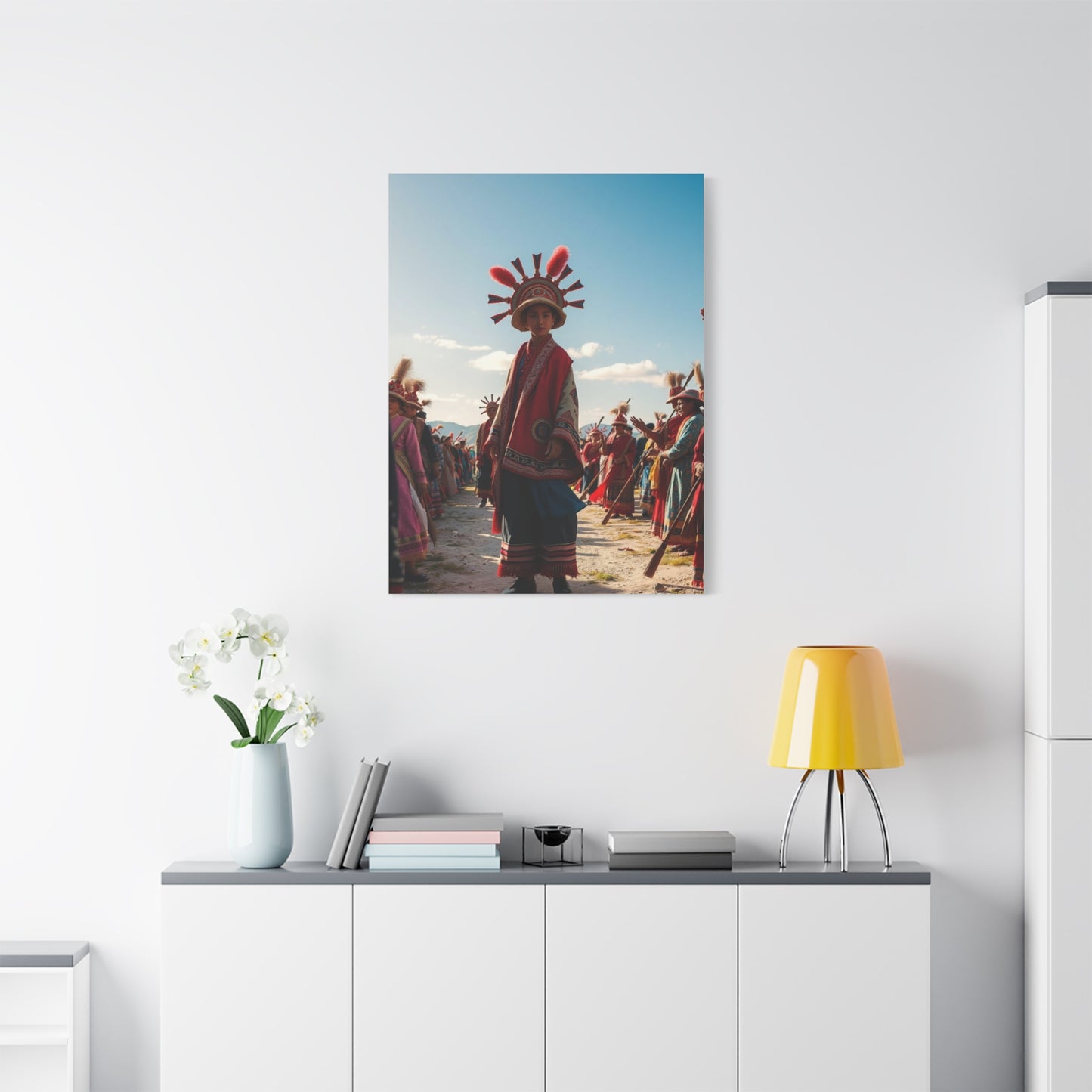 Folk Art Luxury Canvas Wall Art & Canvas Print