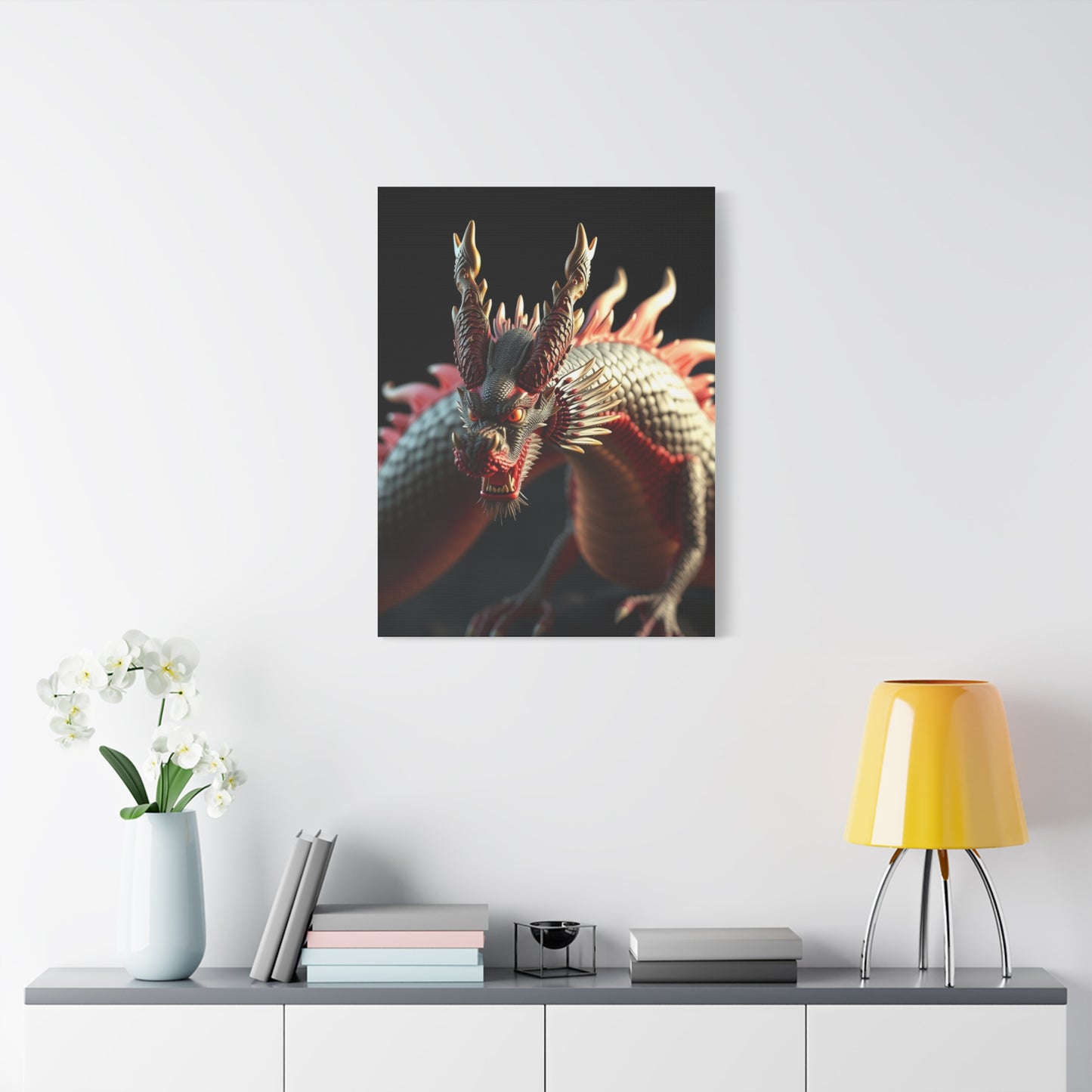 Draconian Elegance Canvas