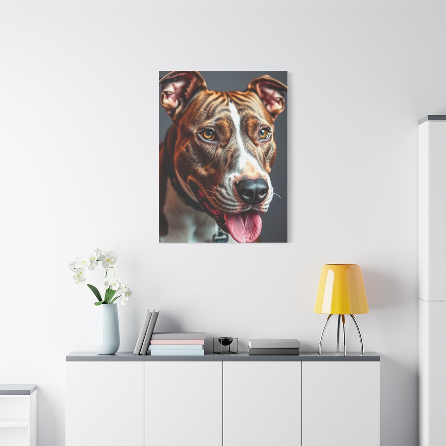 Supreme Pit Bull Art Collection Wall Art & Canvas Print
