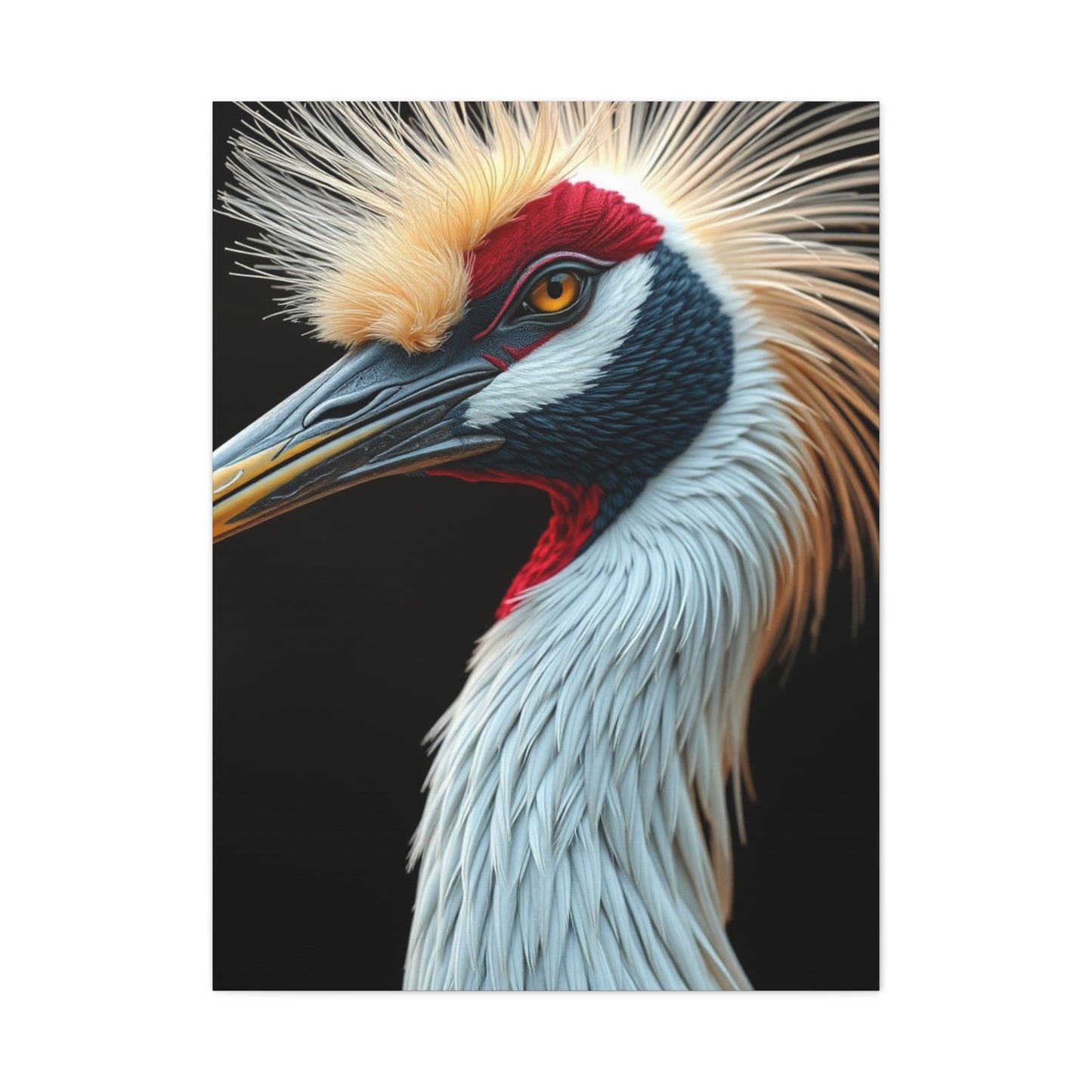 Supreme Crane Bird Art Collection Wall Art & Canvas Print