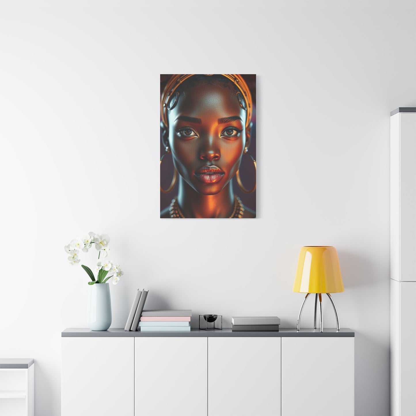 Afrofuturism Art Luxury Canvas Wall Art & Canvas Print