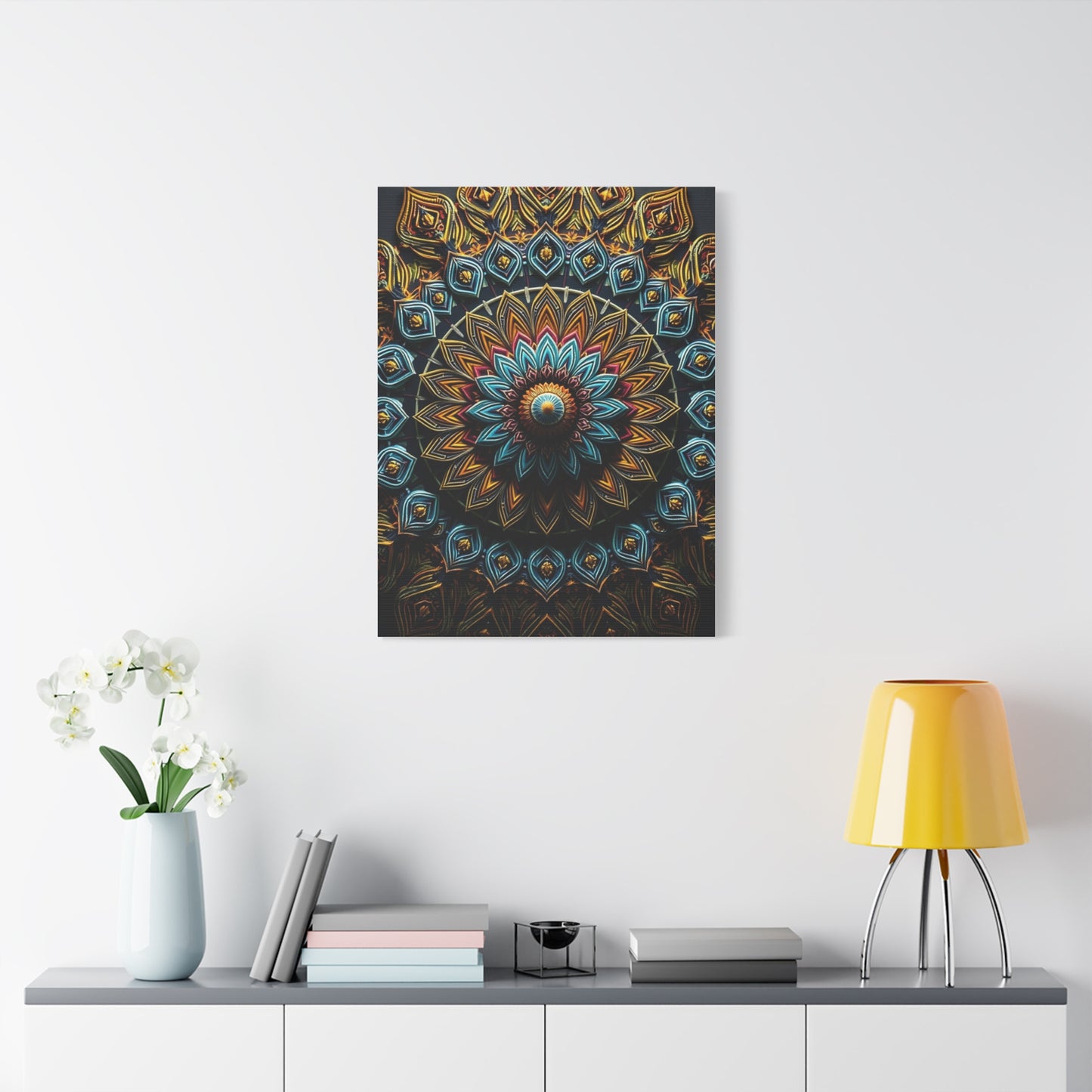 Vision Mandala Art Art Wall Art & Canvas Print