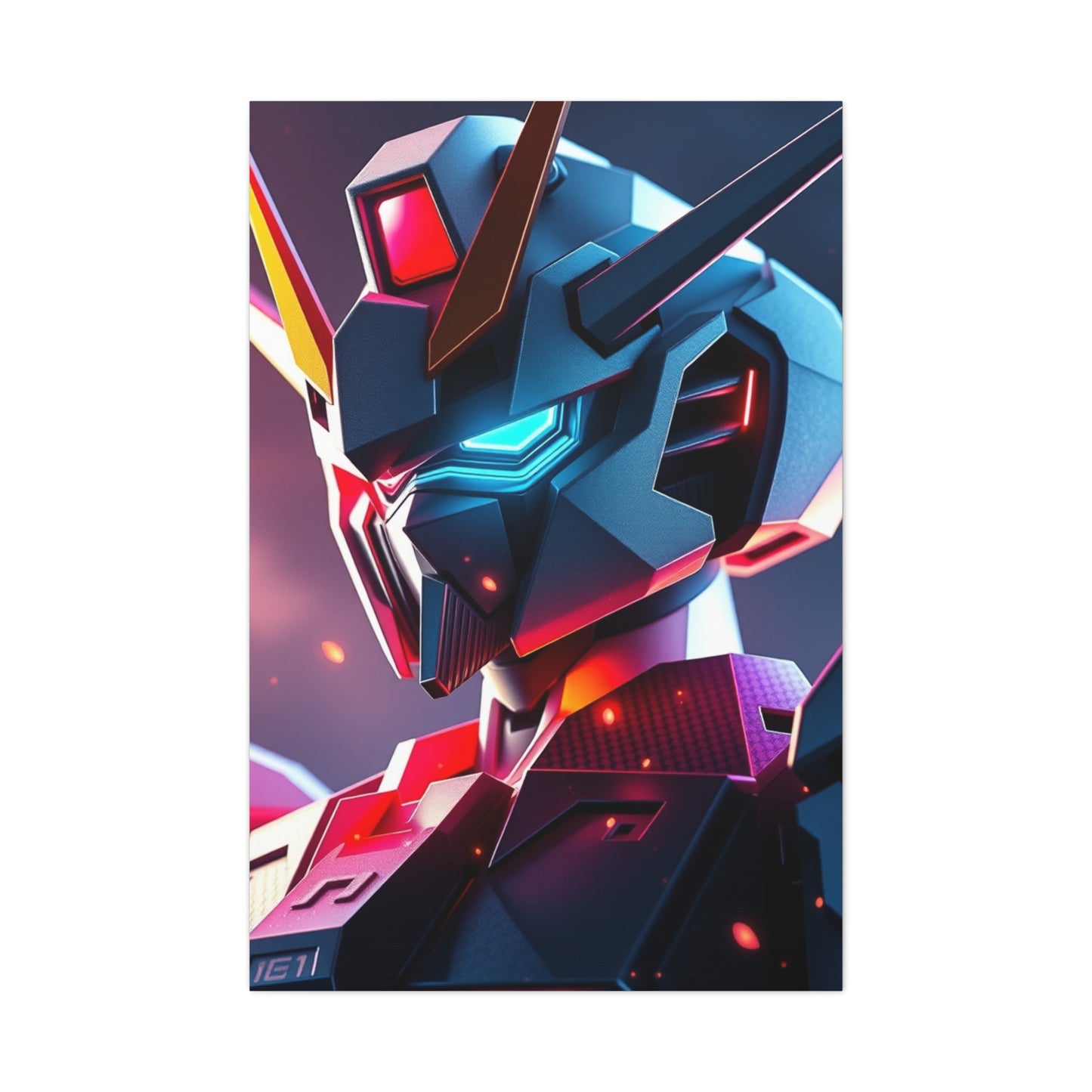 Gundam Art Luxury Canvas Wall Art & Canvas Print