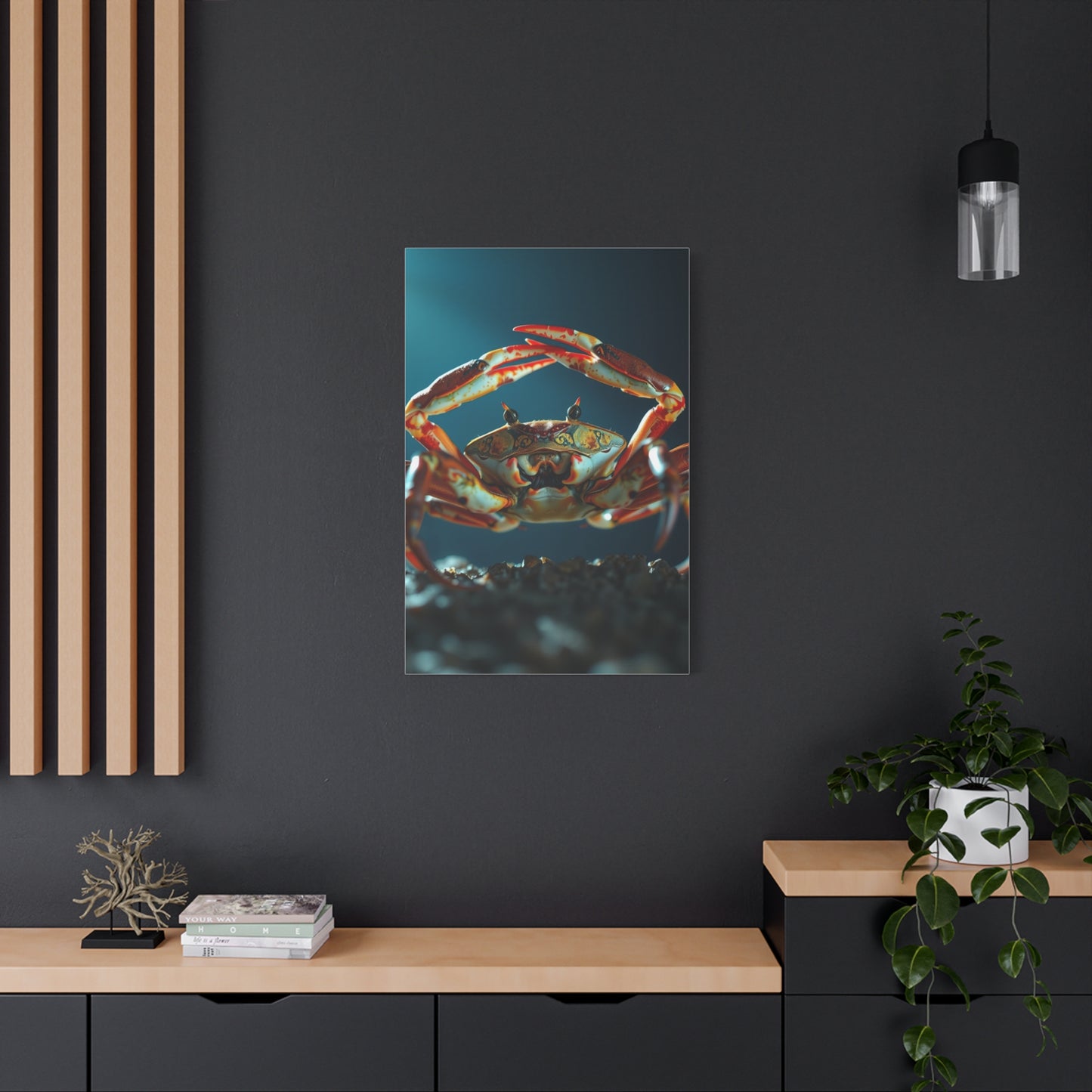 Crab Art Supreme Gallery Wall Art & Canvas Print