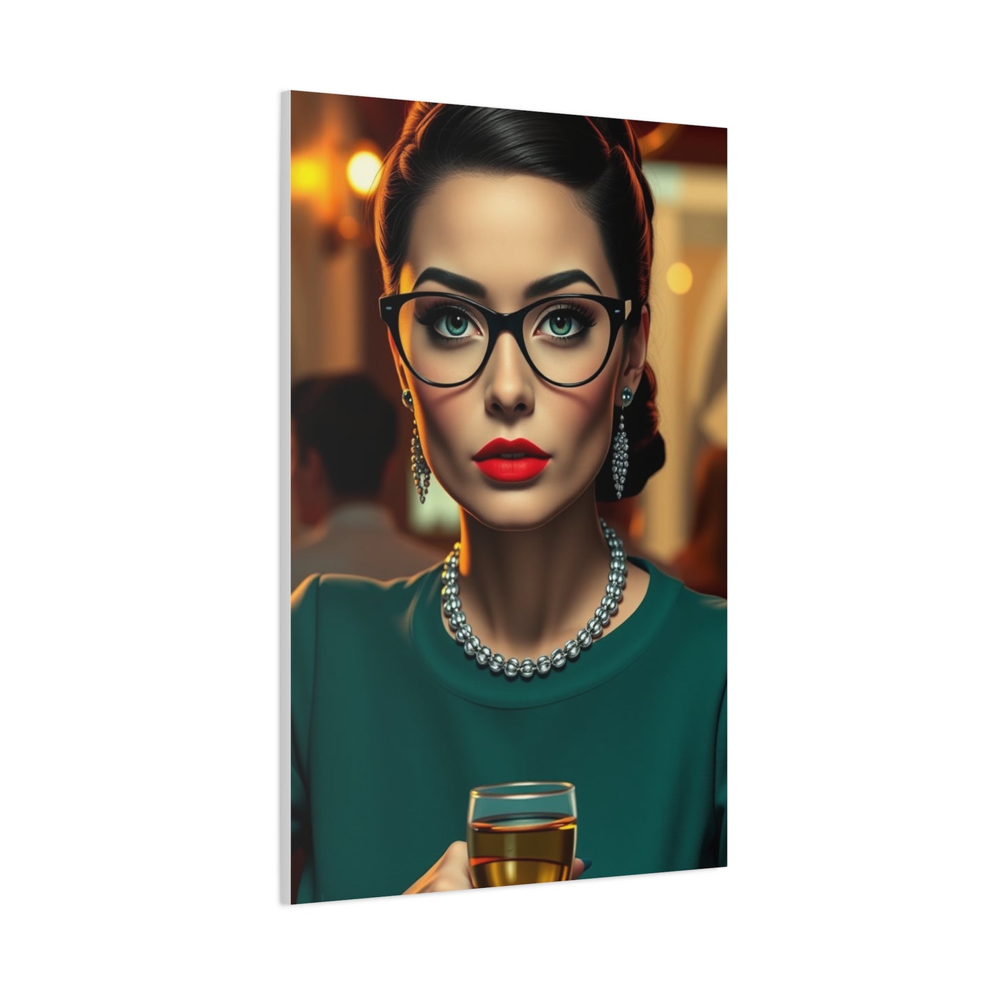 Breakfast At Tiffany’s Characters Art Refined Canvas Wall Art & Canvas Print