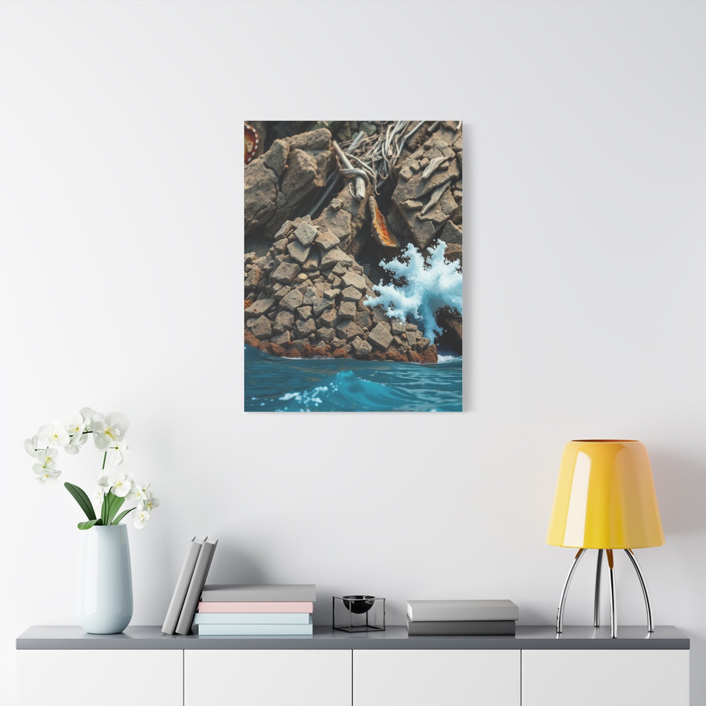 Azure Horizon Abstractions wall art & canvas print