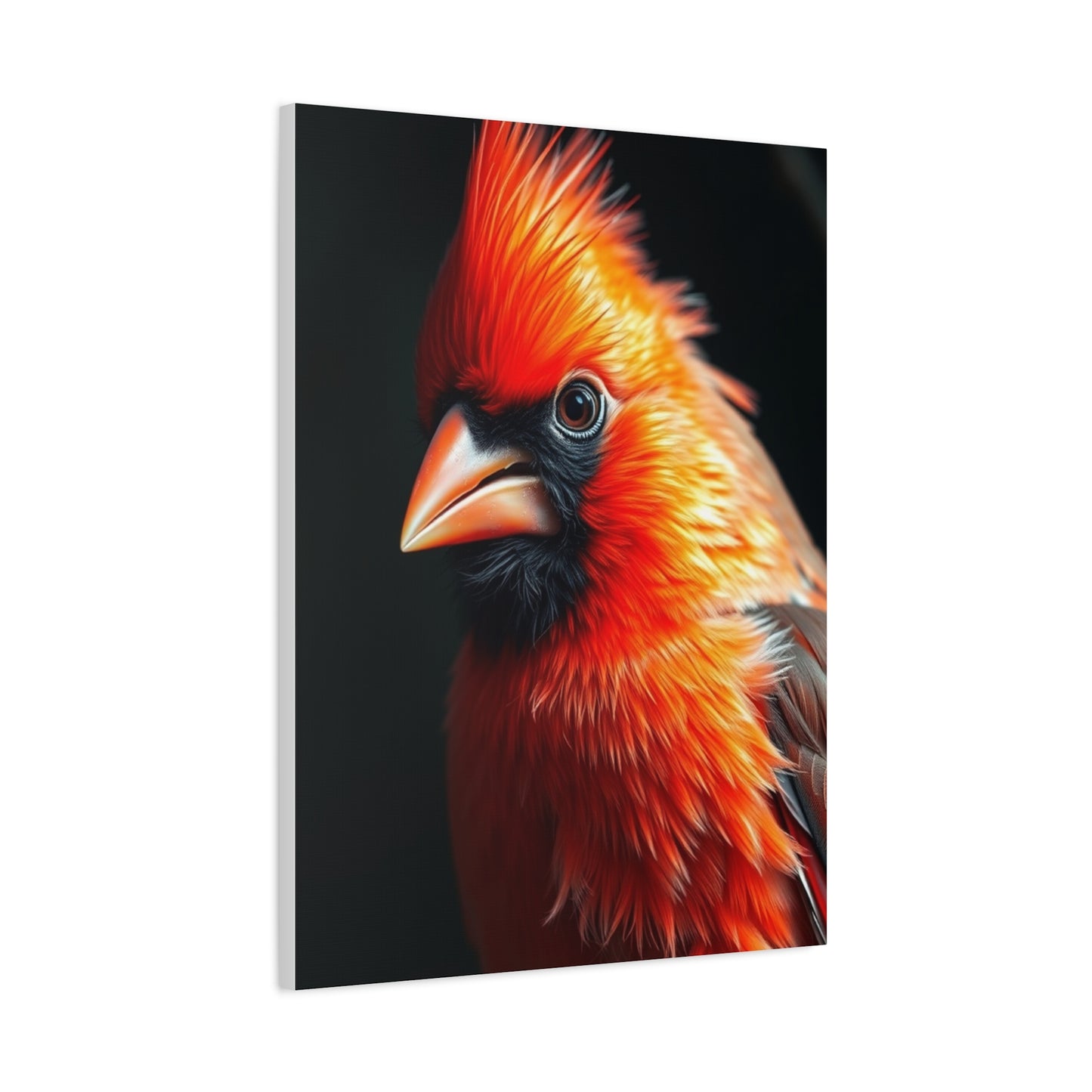 Crimson Majesty Canvas