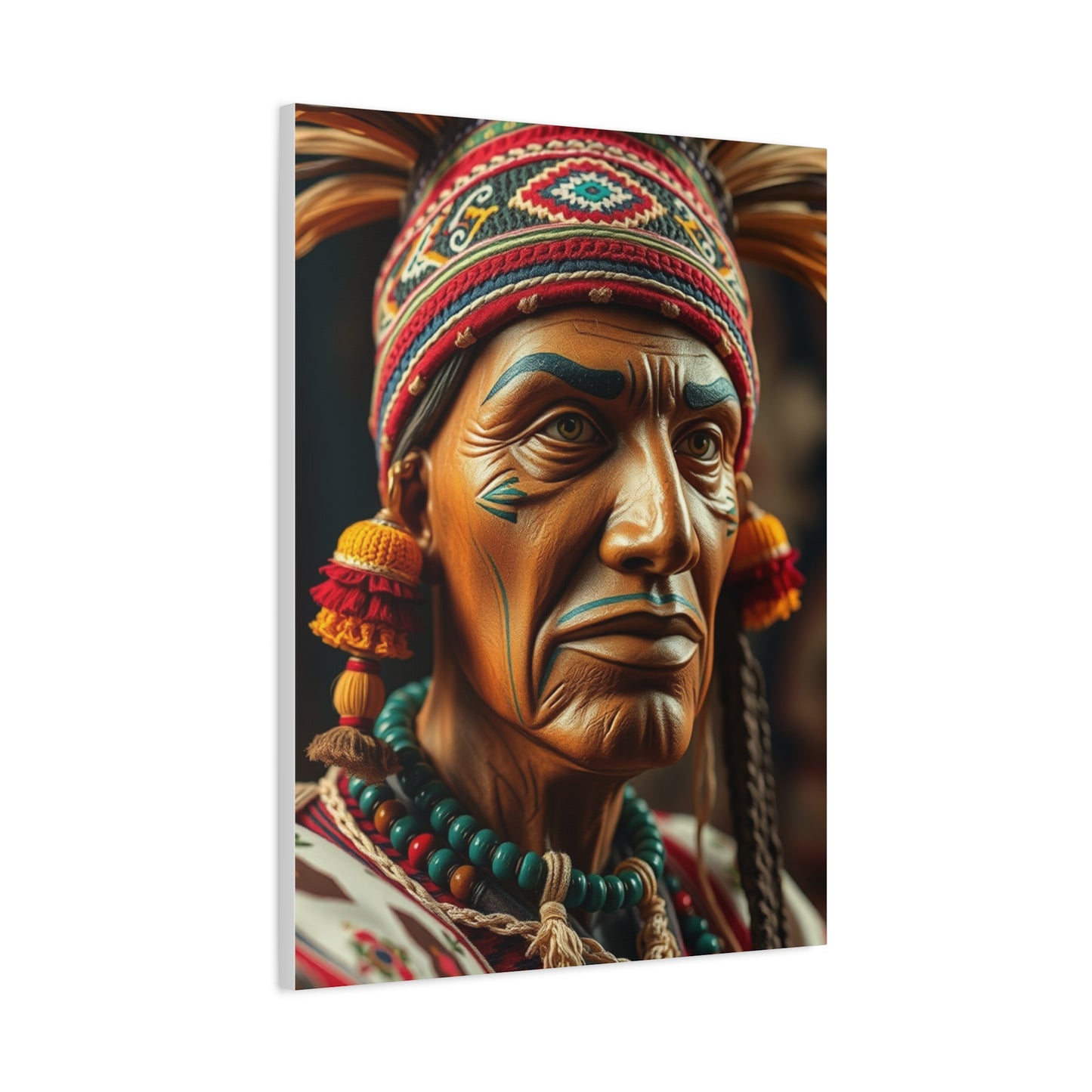 Folk Art Refined Canvas Wall Art & Canvas Print
