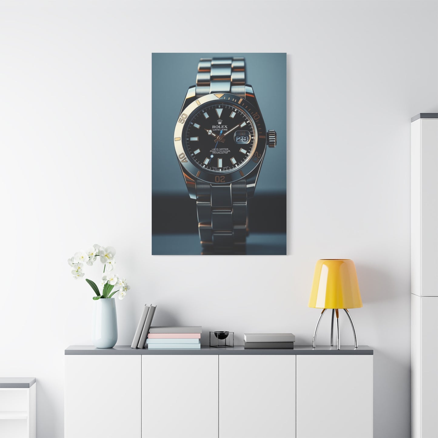 Splendid Timepiece Artwork Wall Art & Canvas Print