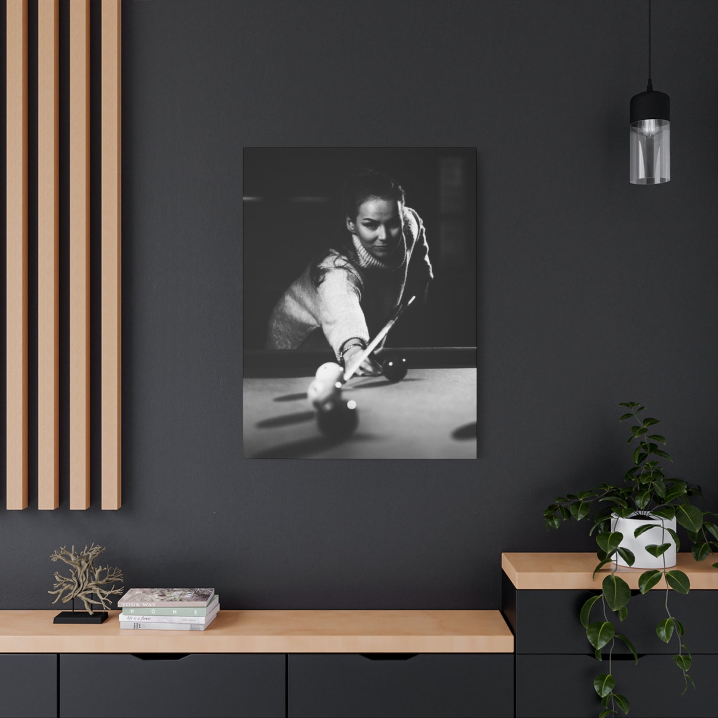 Women Playing Billiard Wall Art & Canvas Prints