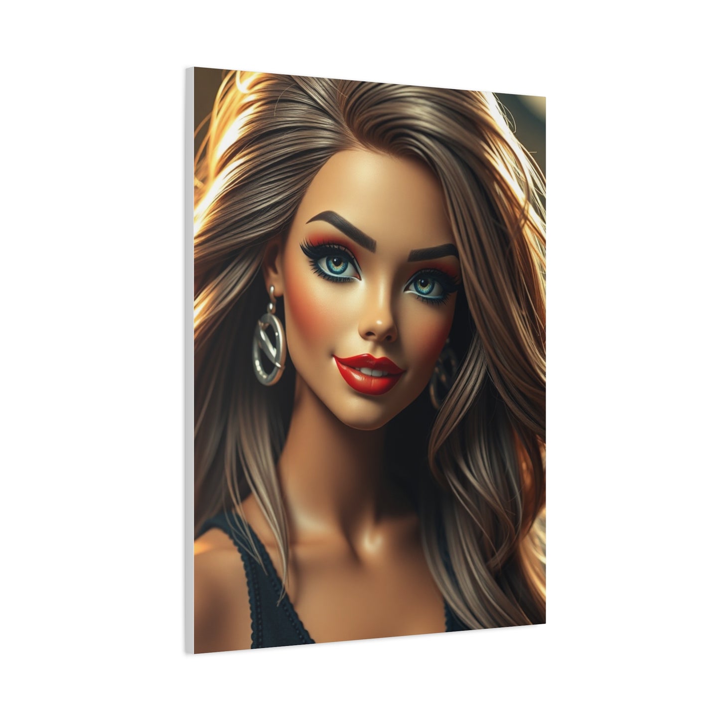 Barbiecore Art Luxury Canvas Wall Art & Canvas Print