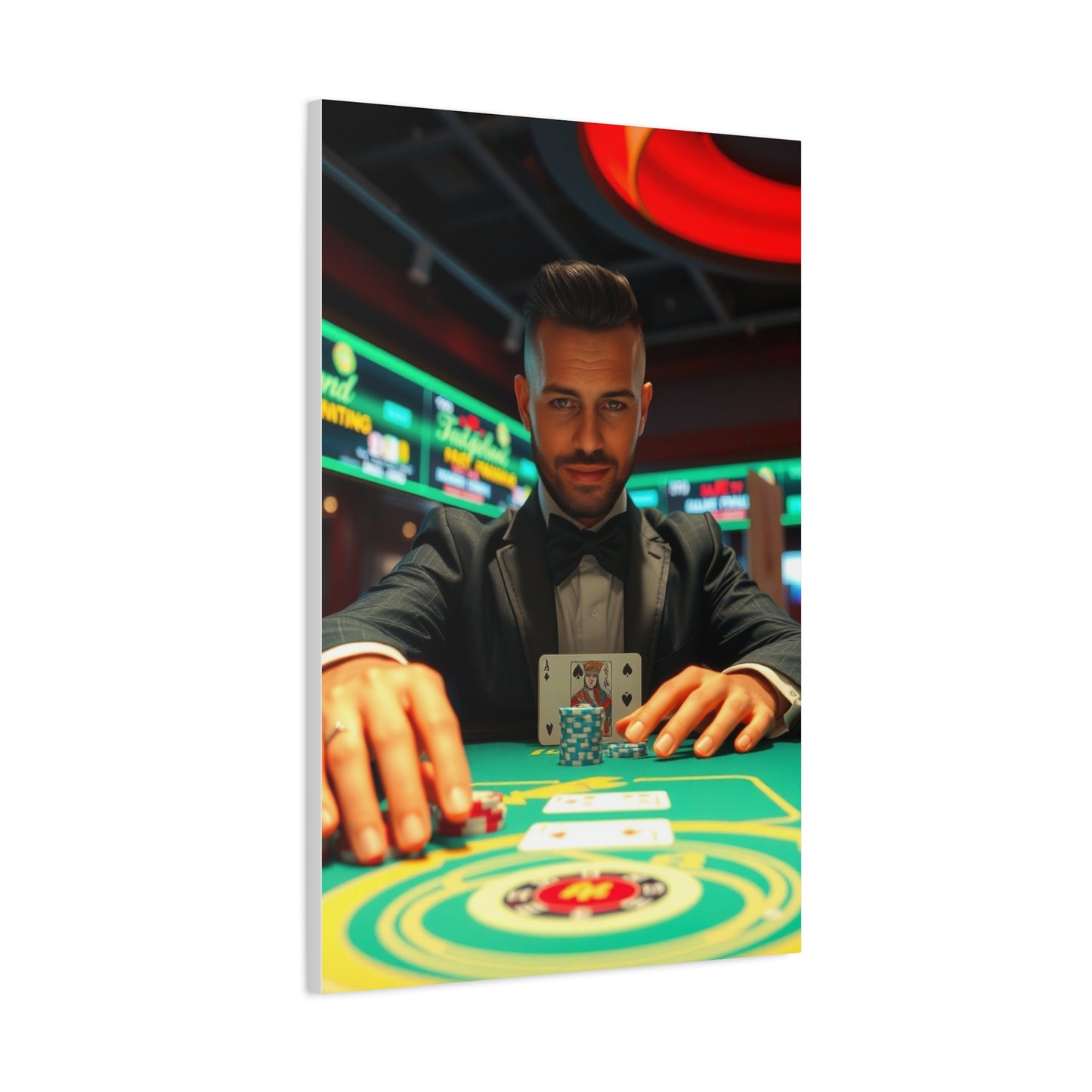 Masterpiece Gambling & Casino Art Vision Wall Art & Canvas Print