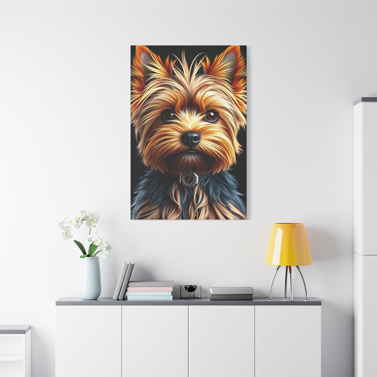 Yorkshire Terrier Art Refined Canvas Wall Art & Canvas Print