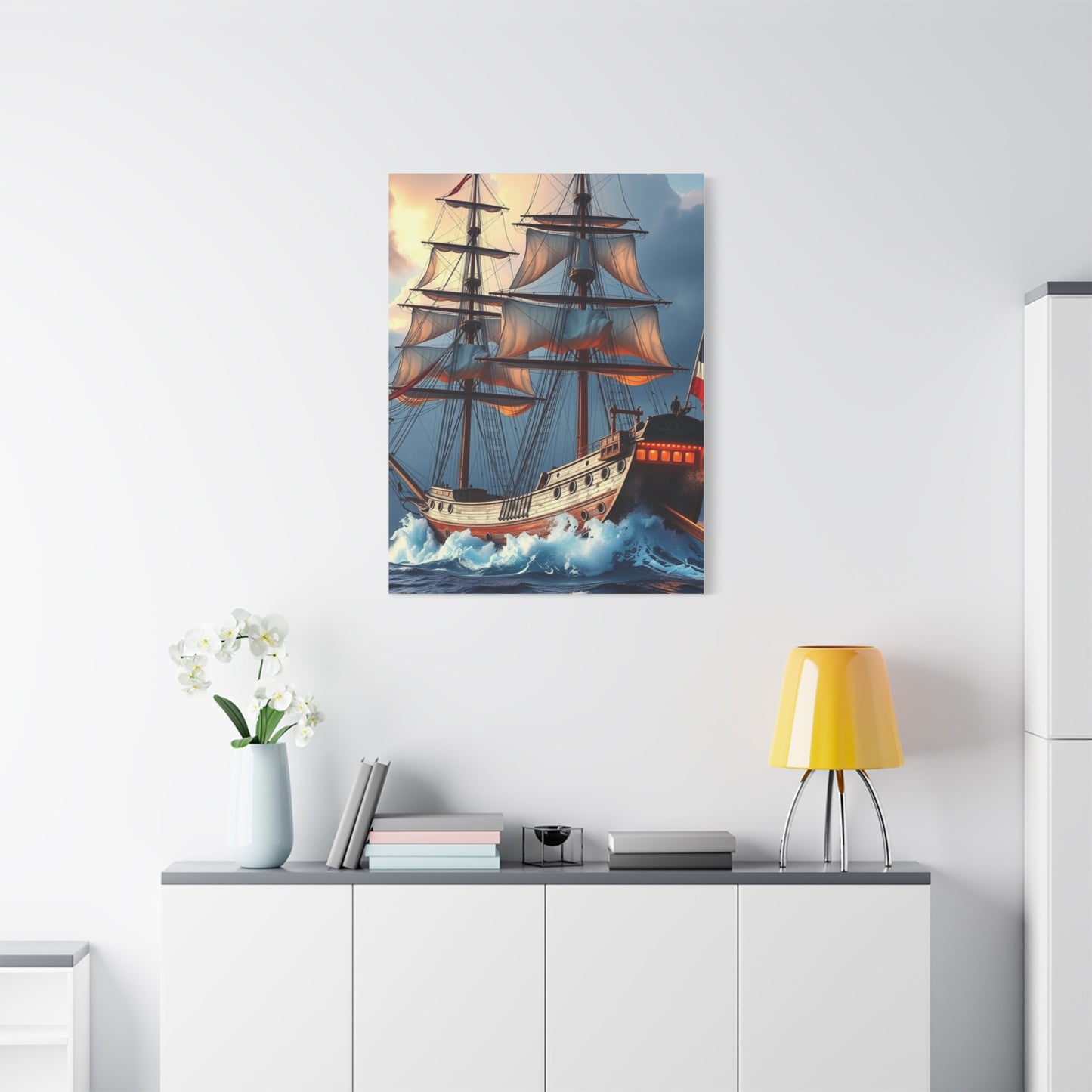 Supreme Ship Art Collection Wall Art & Canvas Print