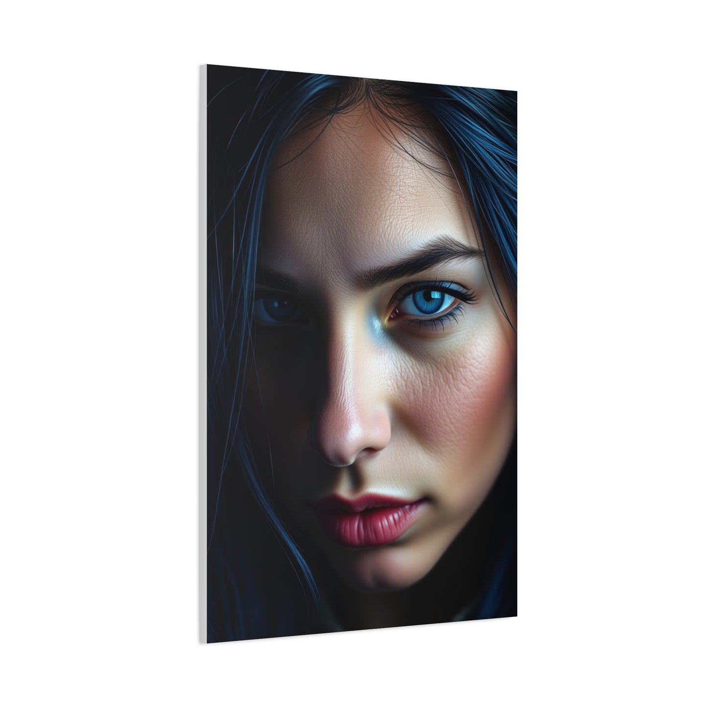 Azure Elegance Canvas Wall Art & Canvas Print