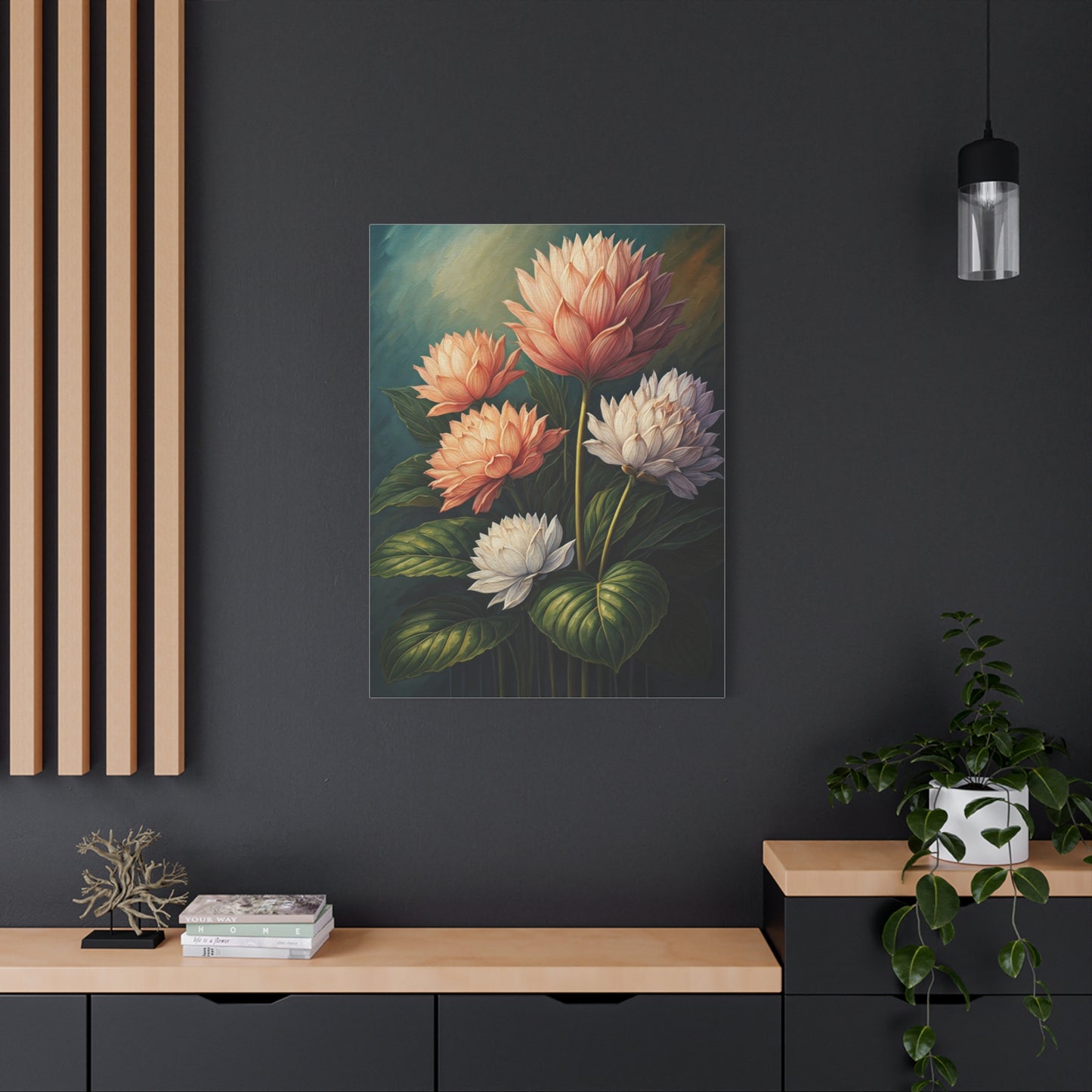 Soft Peony Serenity Wall Art & Canvas Print