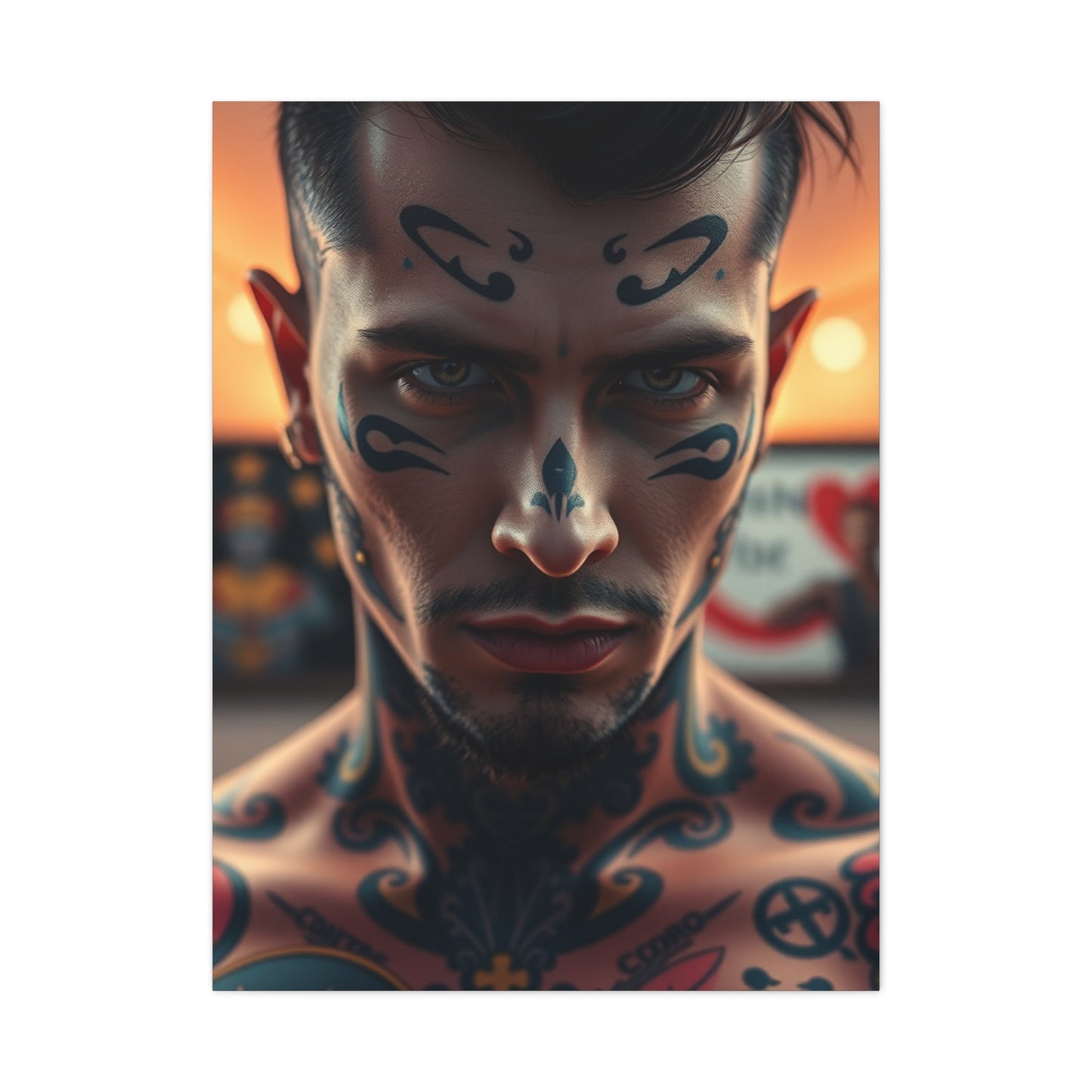 Supreme Tattoo Parlor Art Collection Wall Art & Canvas Print