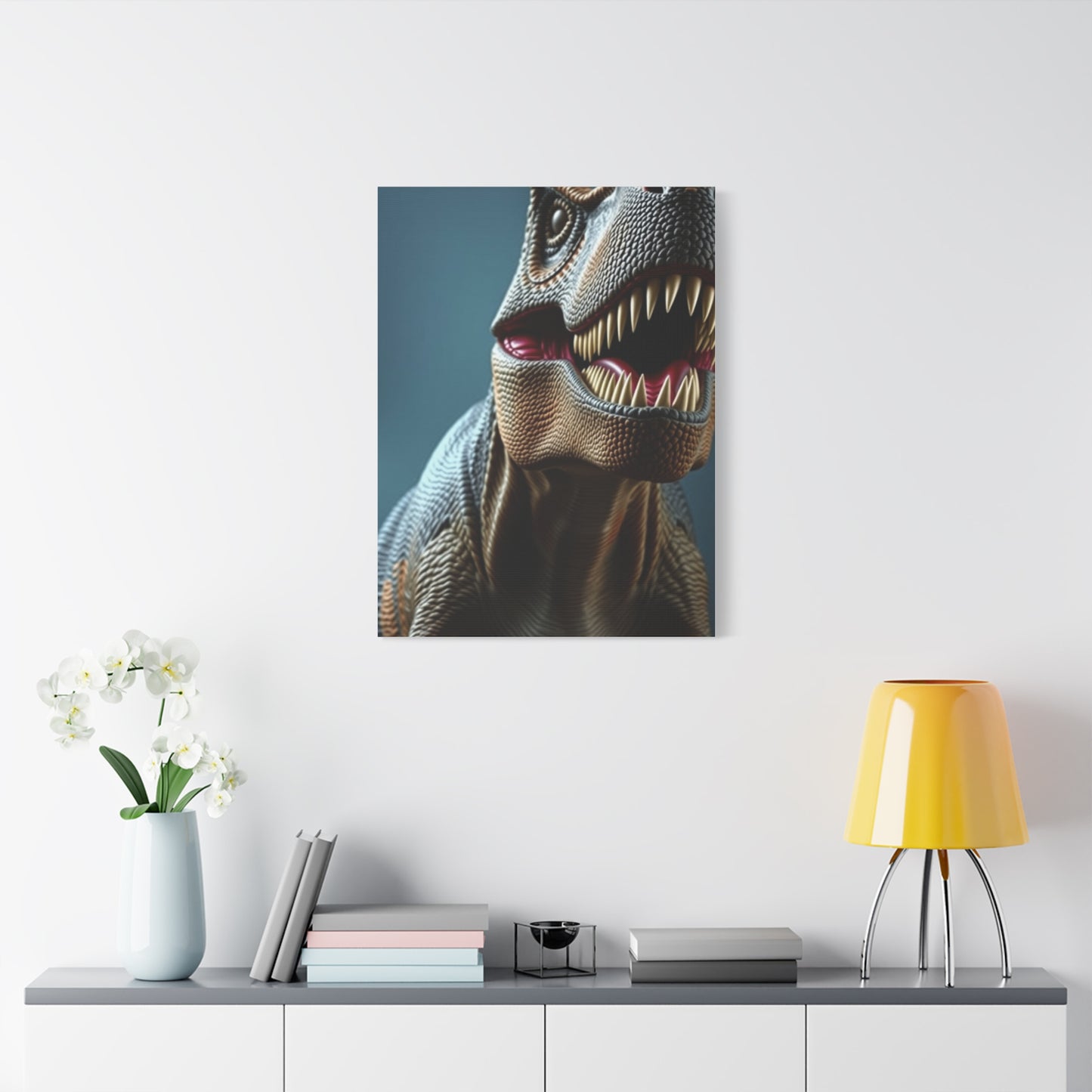 Tyrannosaurus Rex Art Refined Canvas Wall Art & Canvas Print