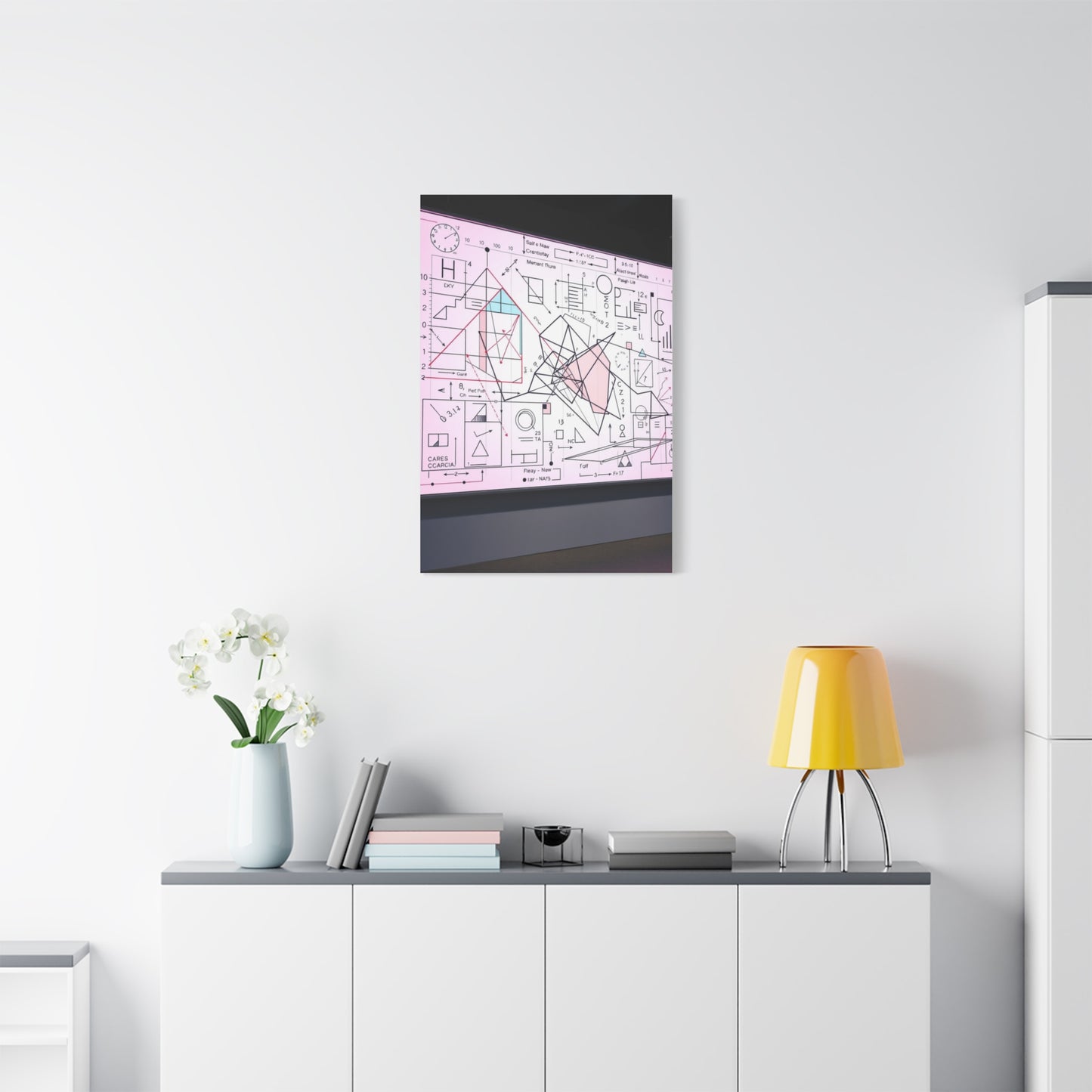 Modern Math Art for Creative Spaces Supreme Gallery Wall Art & Canvas Print