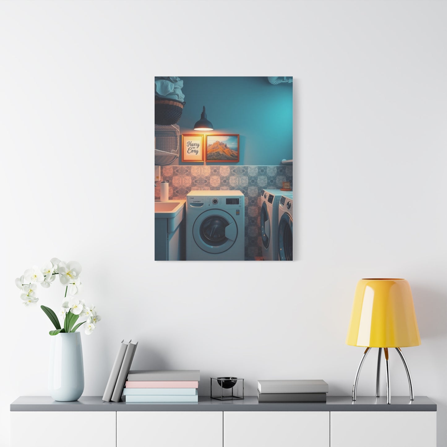 Laundry Room Art Luxury Canvas Wall Art & Canvas Print