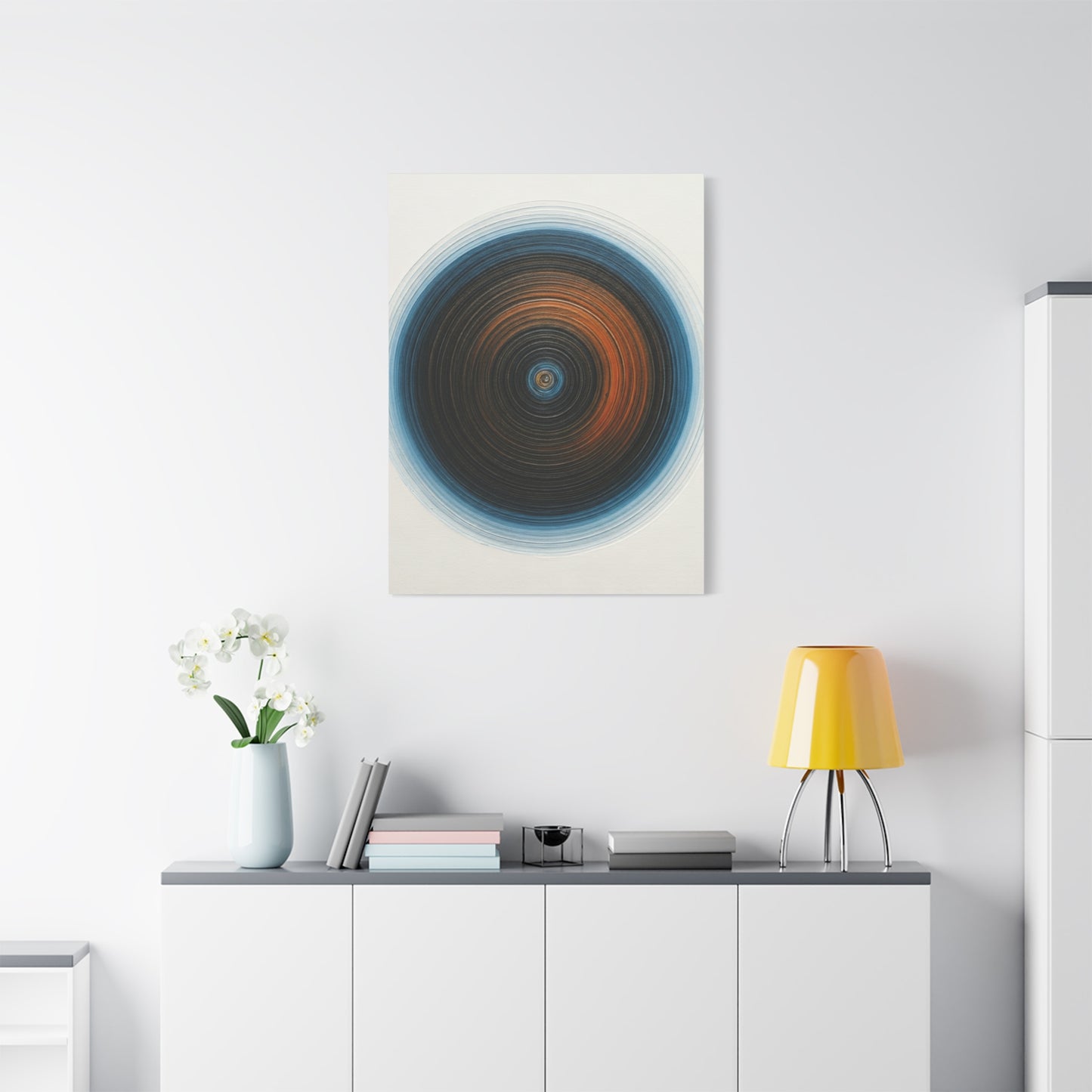 Circular Depth Abstract Wall Art & Canvas Prints