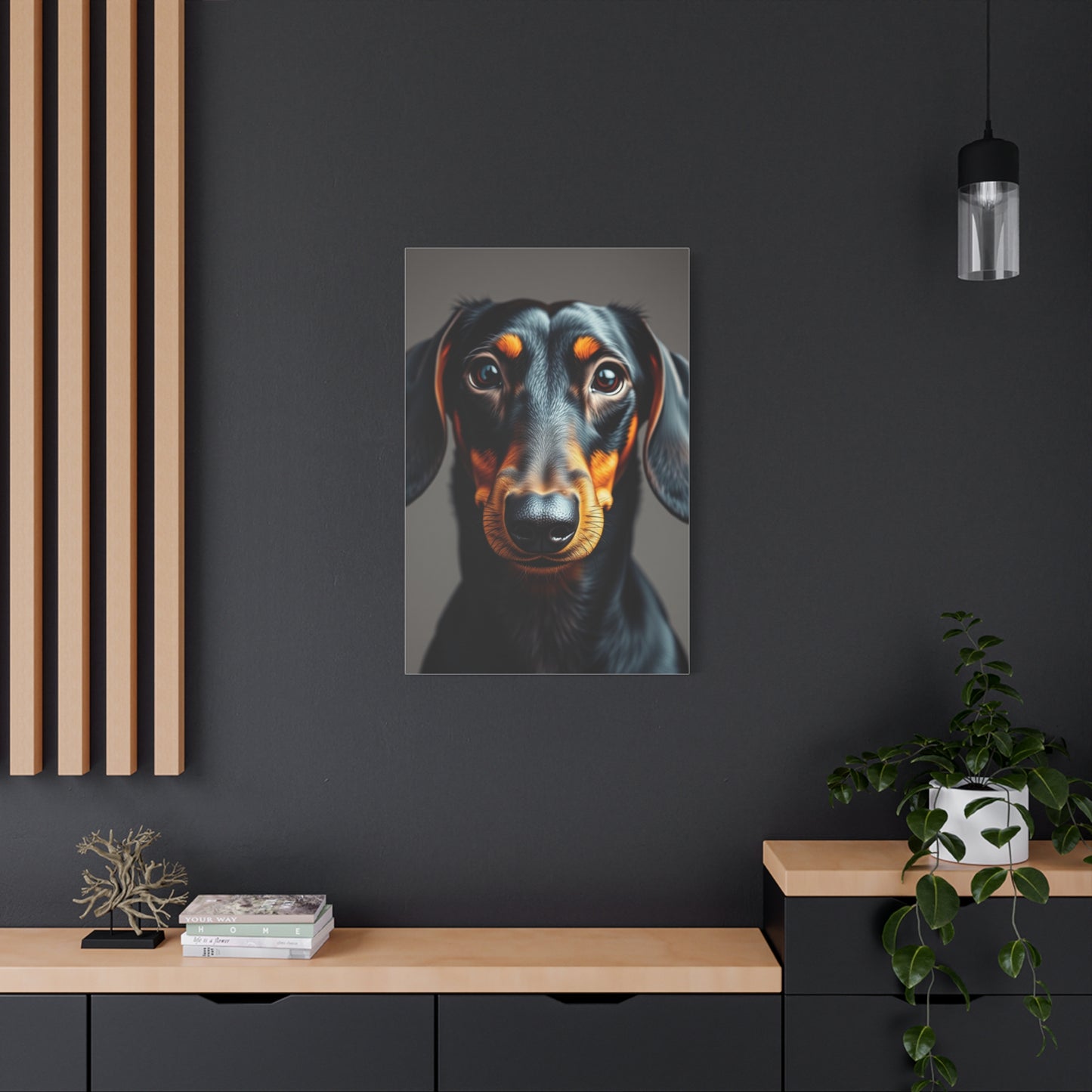 Dachshund Art Luxury Canvas Wall Art & Canvas Print