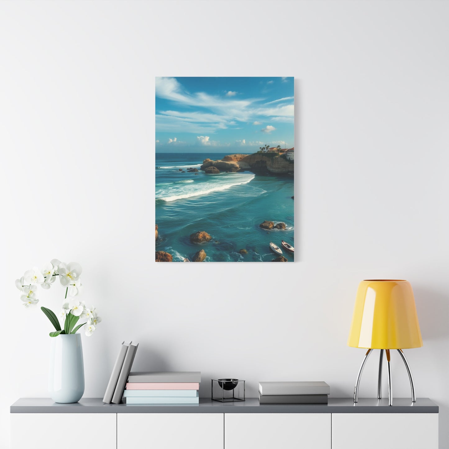 Nautical Elegance Canvas Wall Art & Canvas Print
