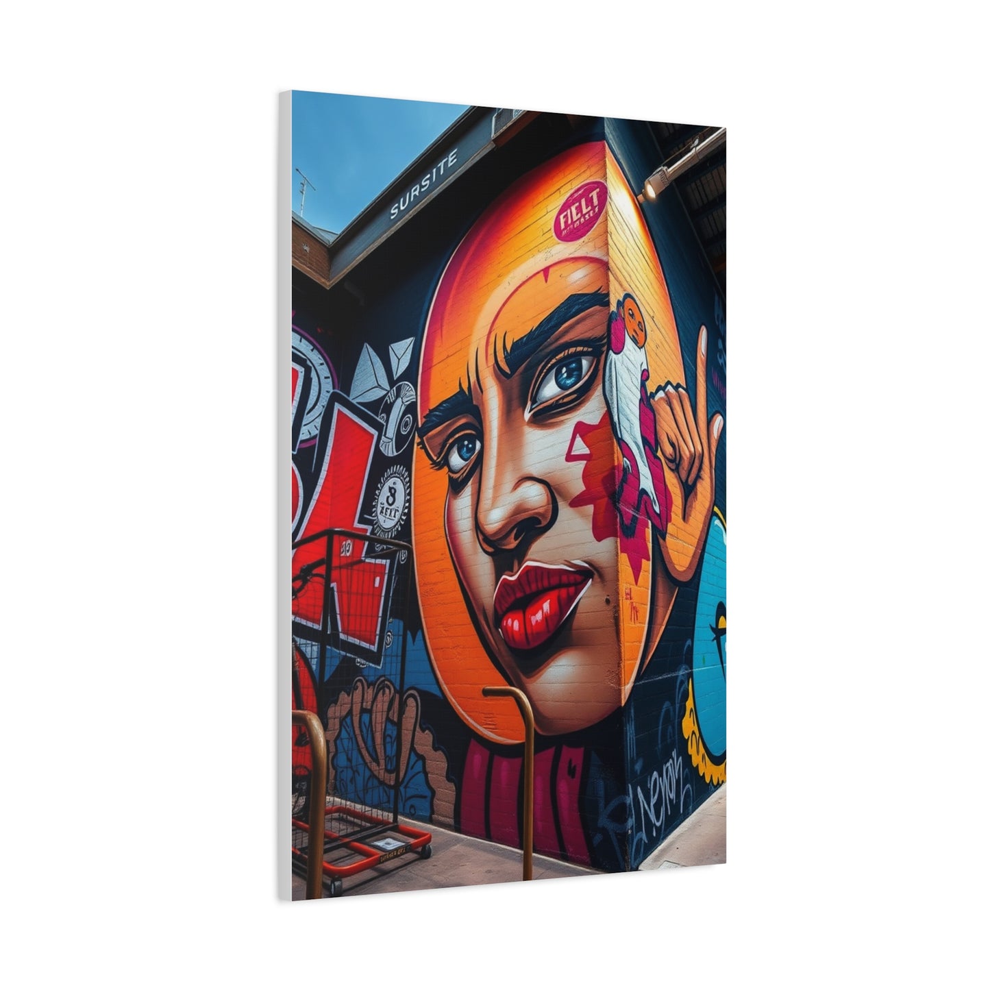 Modern Urbane Masterpiece Wall Art & Canvas Print